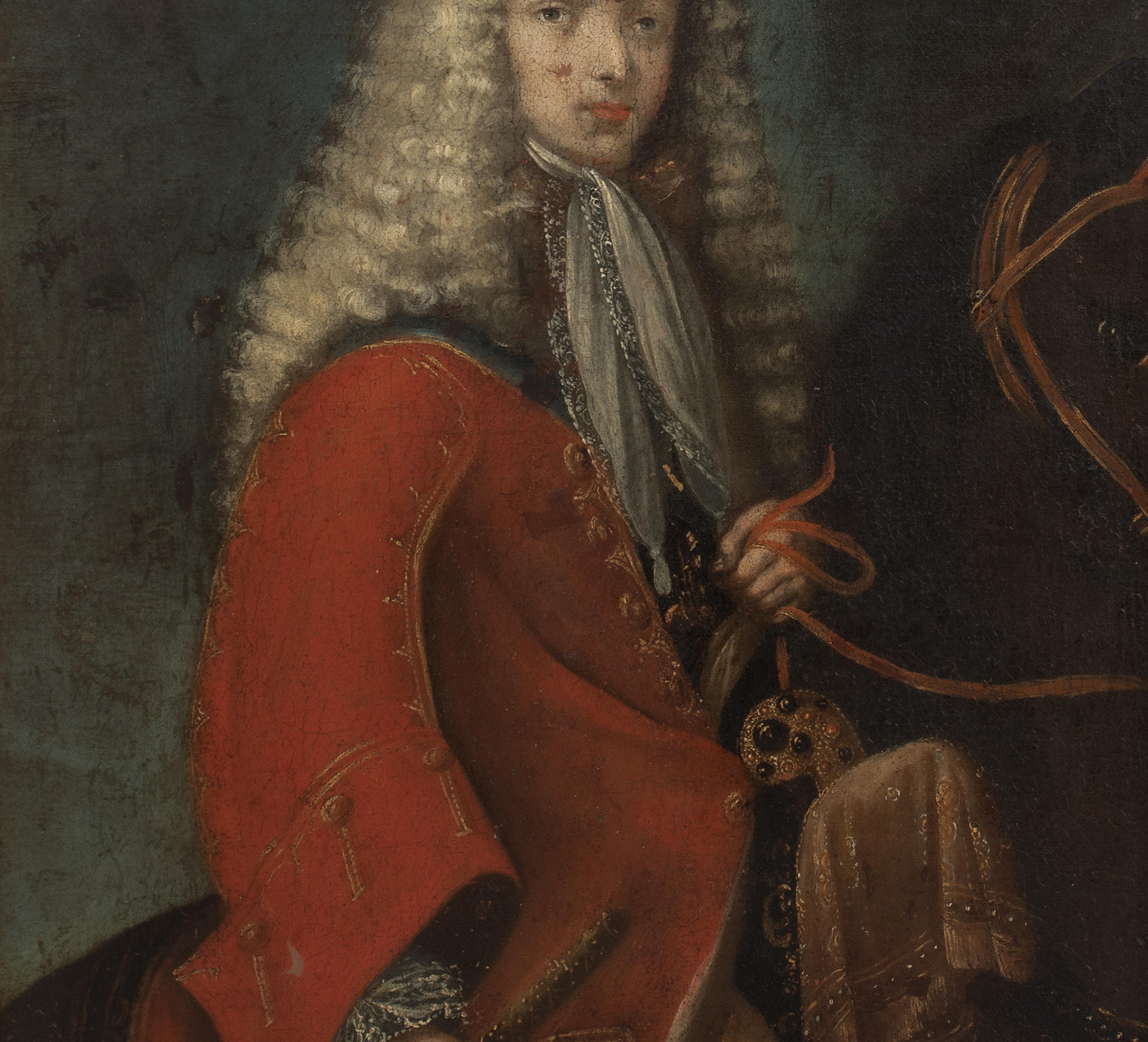 Portrait Of King Philip V (1683-1746) of Spain, 18th Century   Spanish School For Sale 6