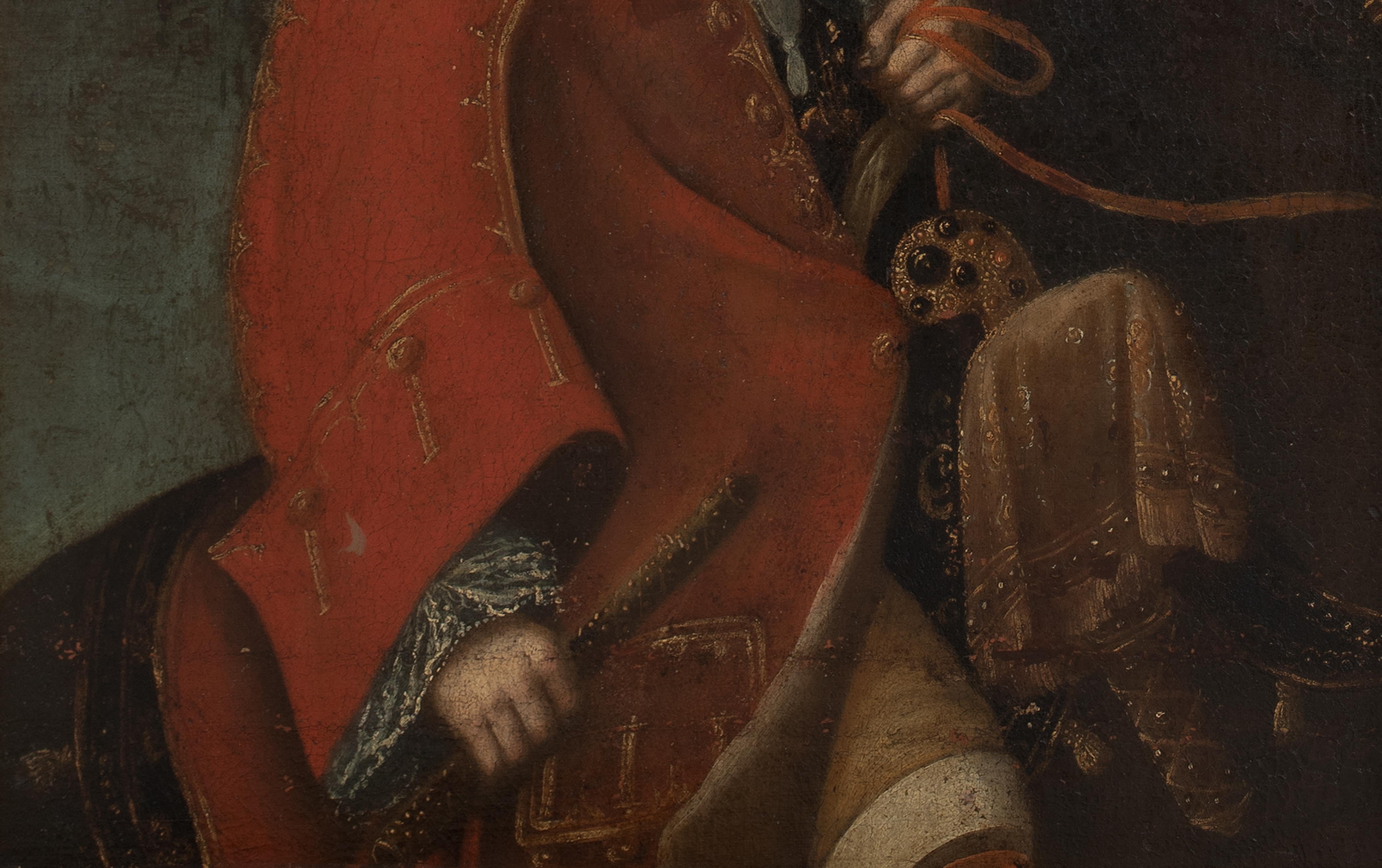 Portrait Of King Philip V (1683-1746) of Spain, 18th Century   Spanish School For Sale 1