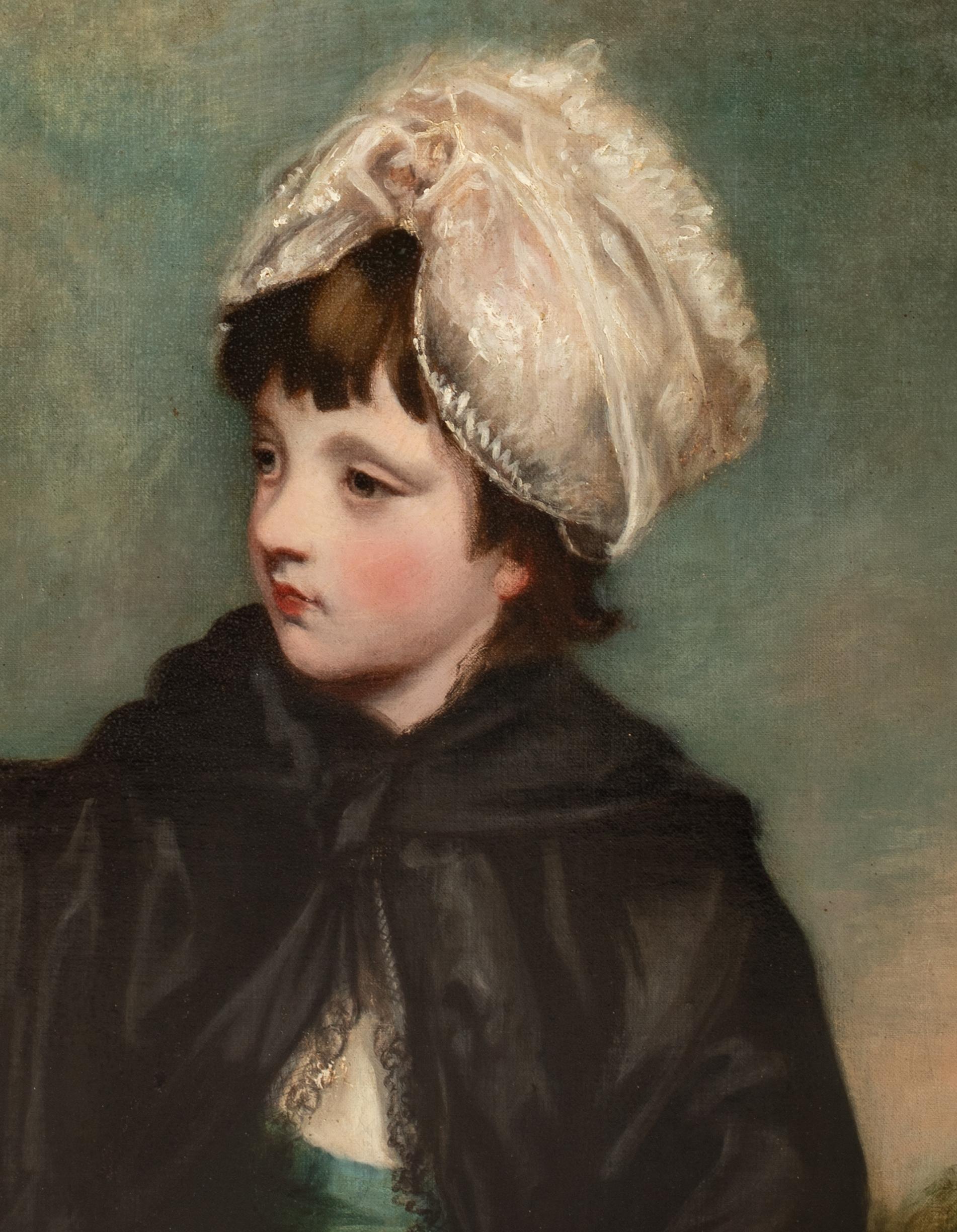Portrait Of Lady Caroline Howard, 18th Century SIR JOSHUA REYNOLDS (1723-1792) For Sale 3