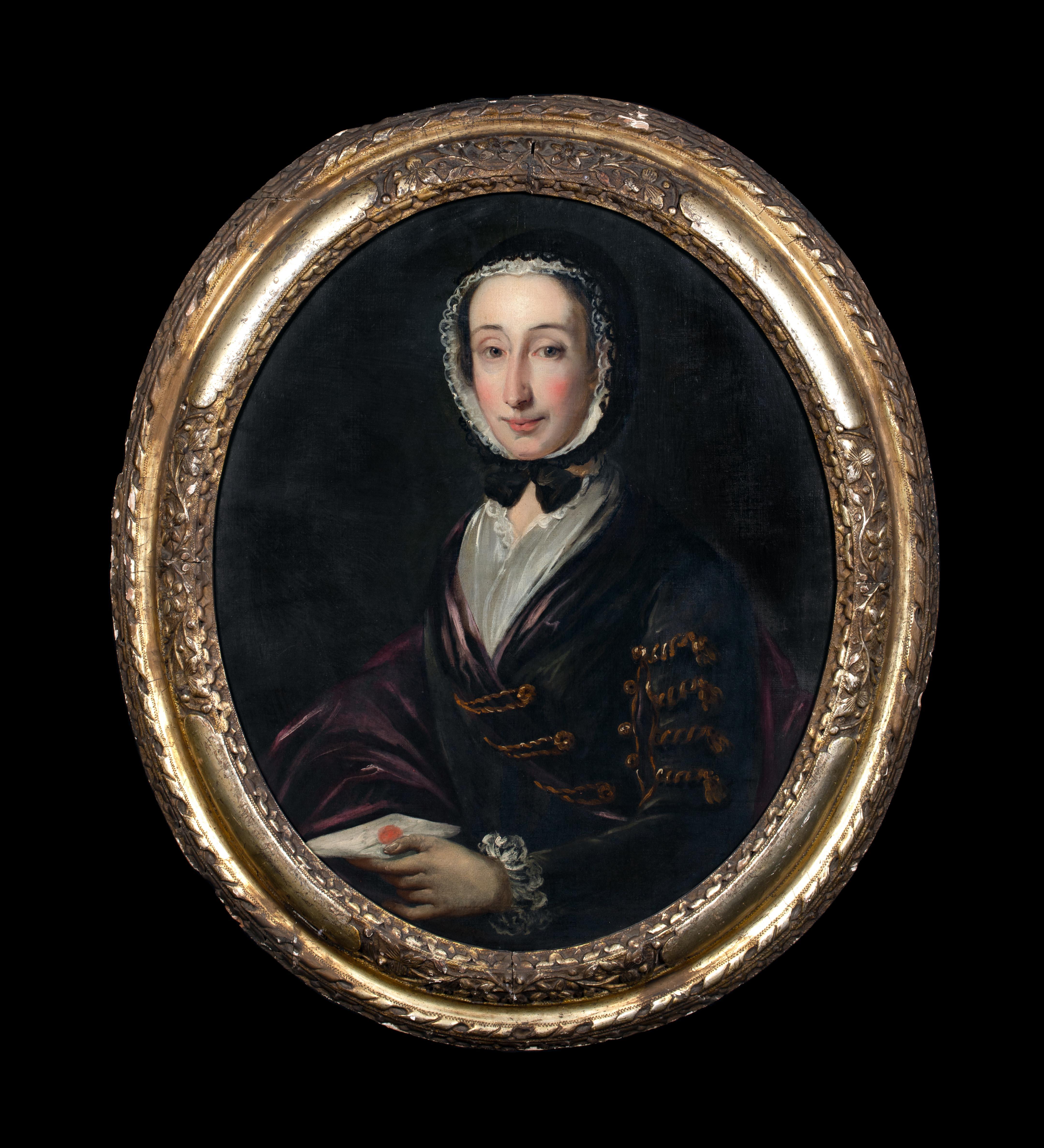 Portrait Of Lady Elizabeth Carnegie, 18th Century  by Anne Forbes (1745-1834) - Painting by Unknown