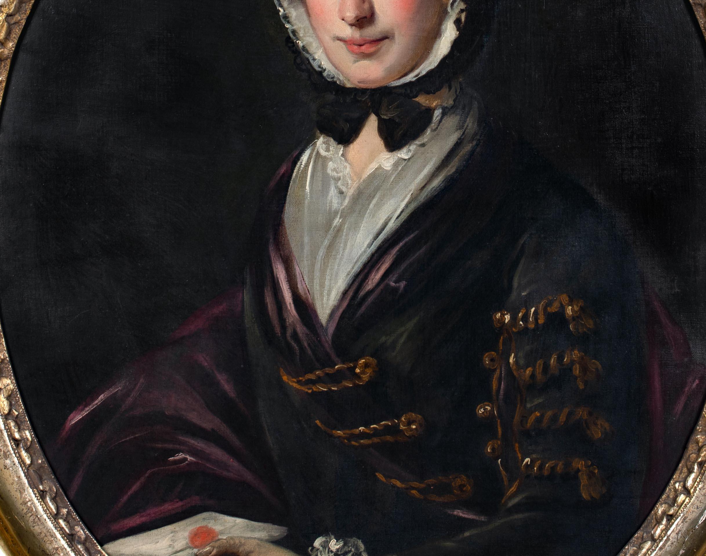 Portrait Of Lady Elizabeth Carnegie, 18th Century  by Anne Forbes (1745-1834) 2