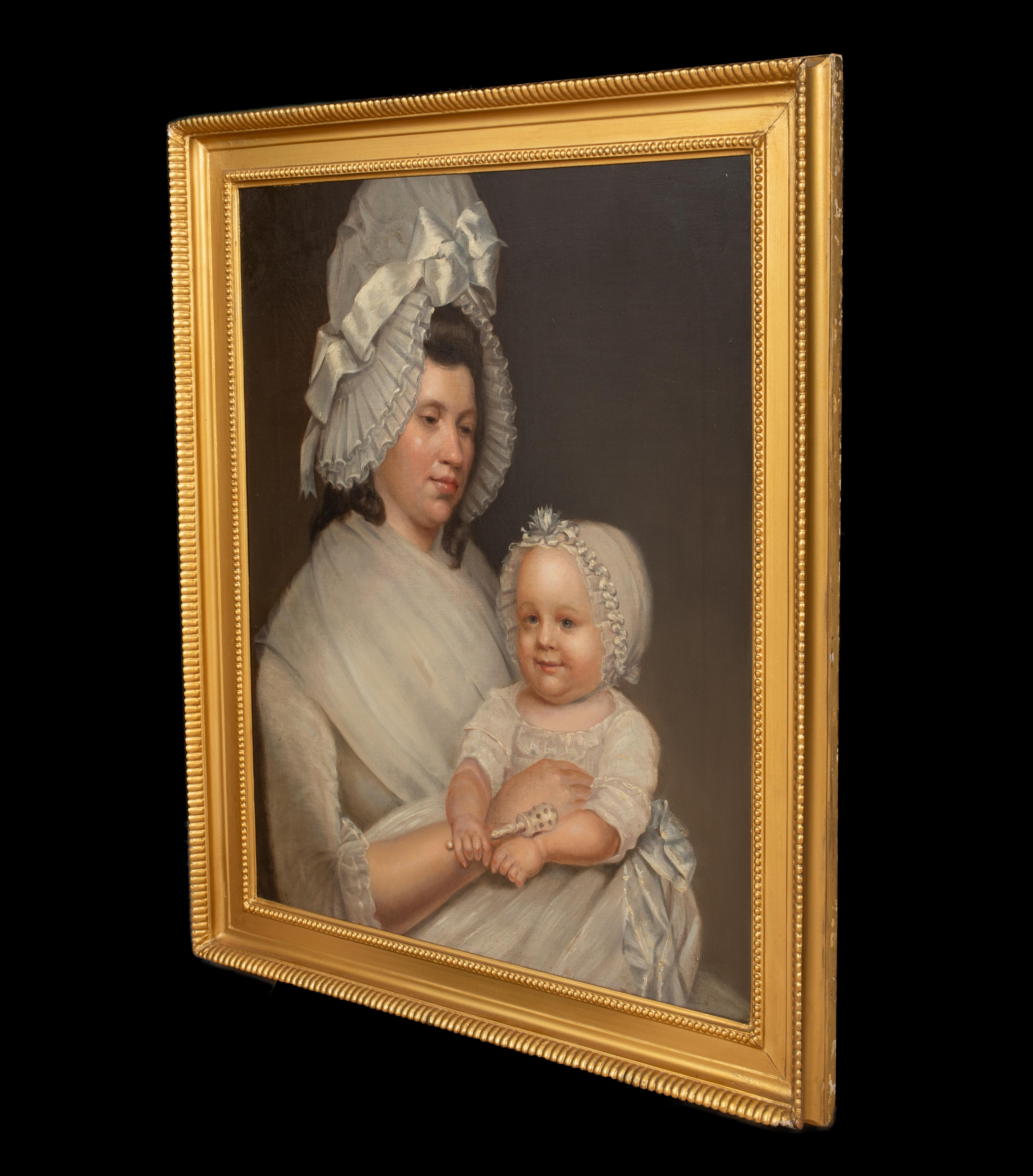 Portrait Of Lady Elizabeth Cavendish, Duchess of Devonshire (1758-1824) & Baby 4