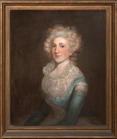 Portrait Of Lady Emilia Lennox (1763-1832), 18th Century School of JOHN HOPPNER