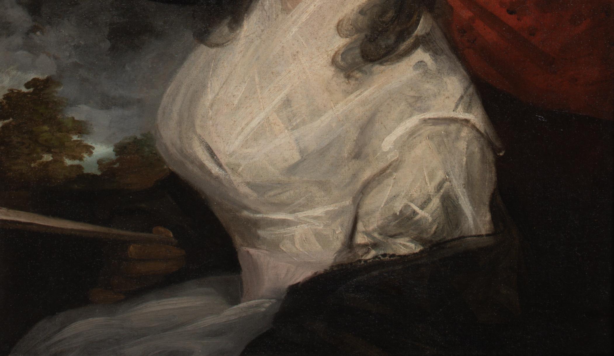Retrato de Lady Frances Mary Harford, siglo XVIII  George ROMNEY (1734-1802) 2