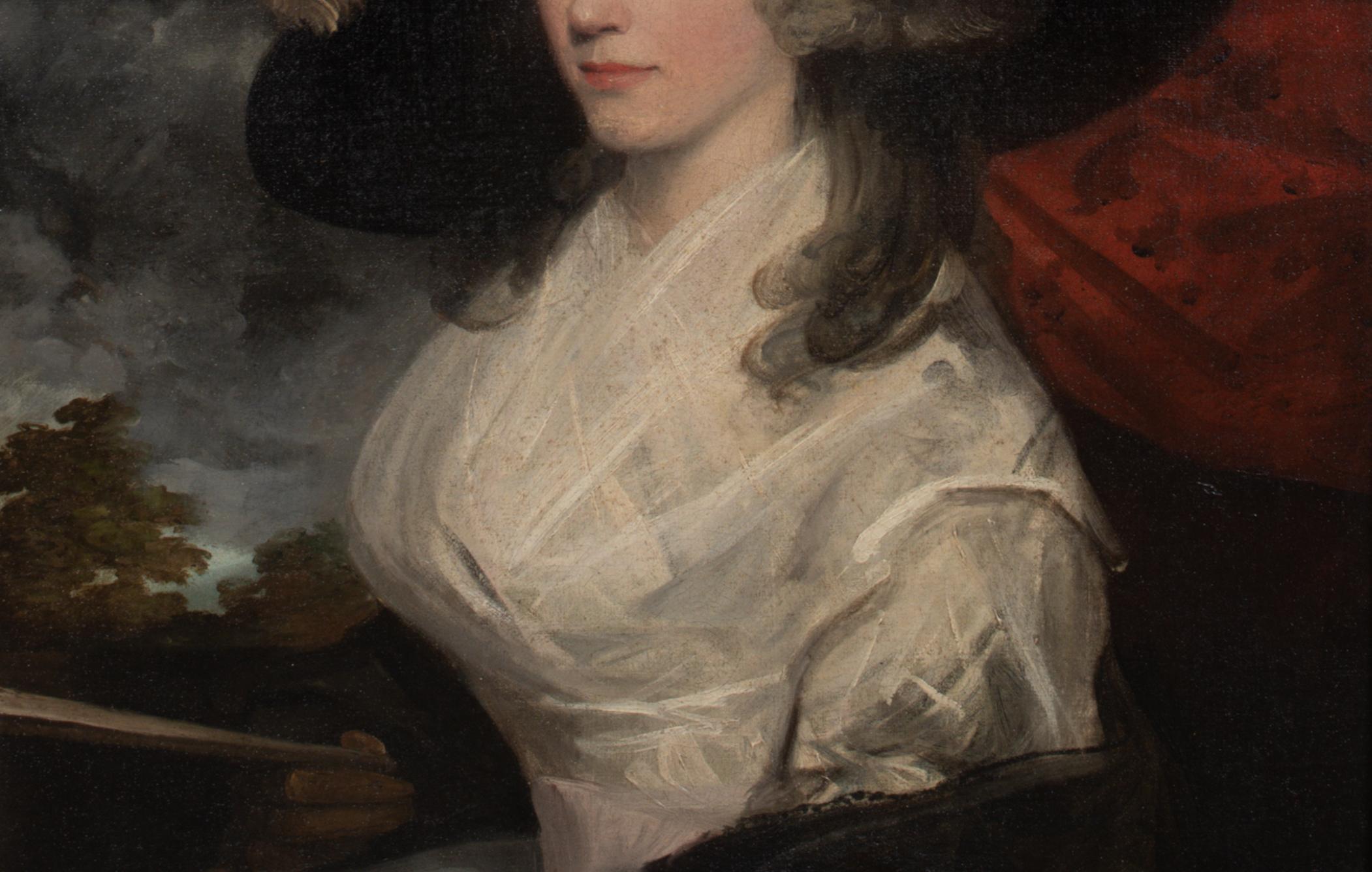 Retrato de Lady Frances Mary Harford, siglo XVIII  George ROMNEY (1734-1802) 3