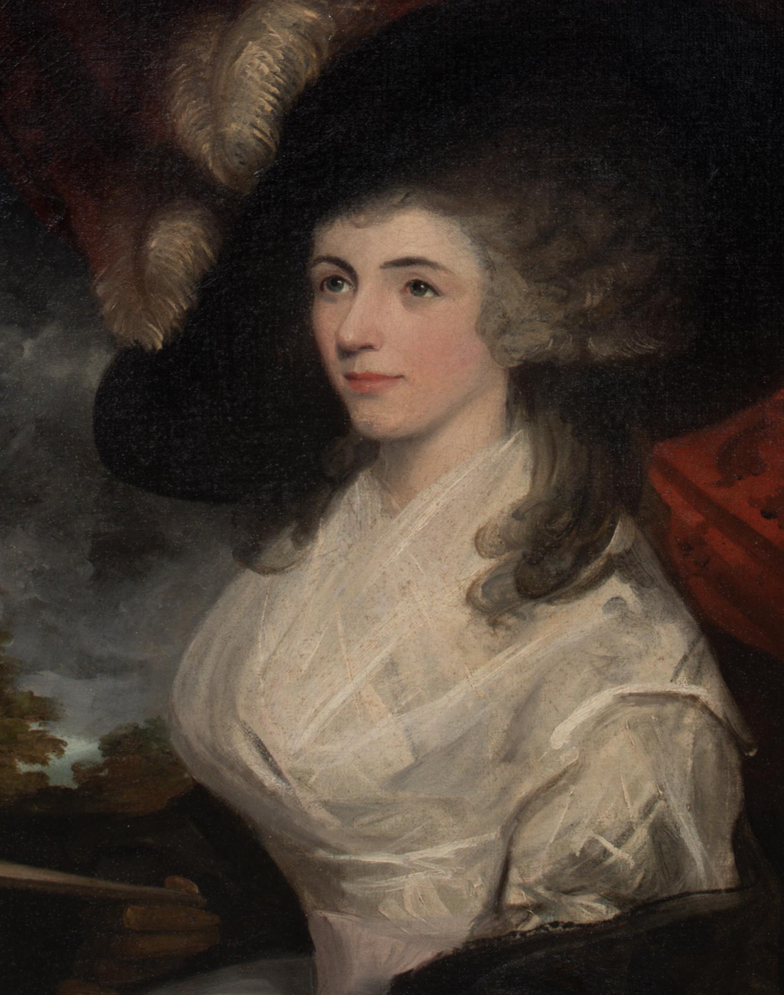 Retrato de Lady Frances Mary Harford, siglo XVIII  George ROMNEY (1734-1802) 4