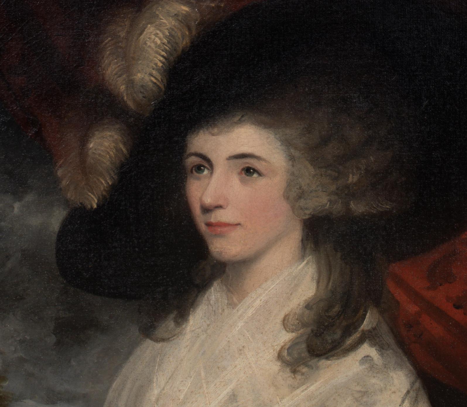 Retrato de Lady Frances Mary Harford, siglo XVIII  George ROMNEY (1734-1802) 5