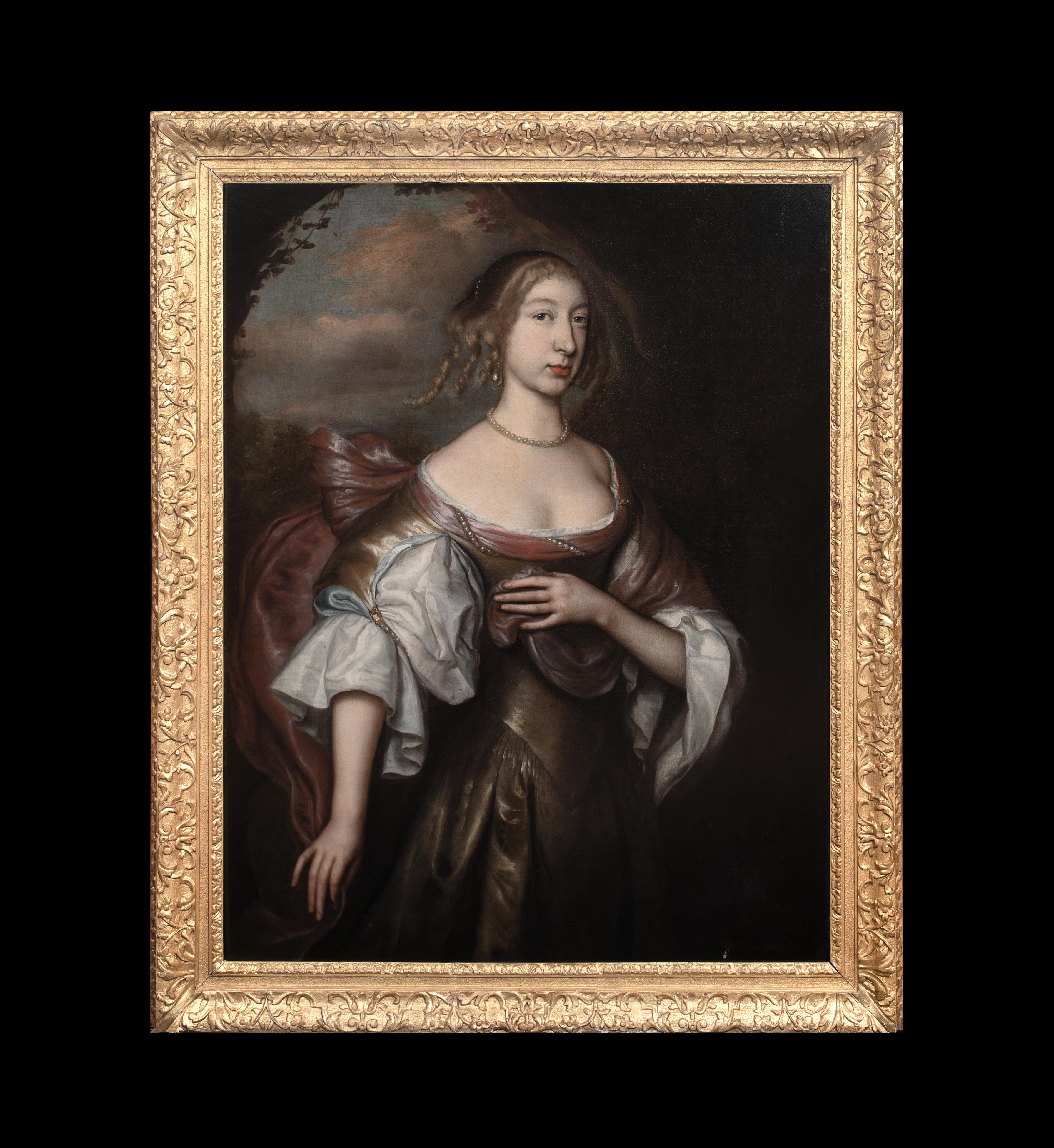 Portrait Of Lady Isobel Mackenzie, Countess of Seaforth (1636-1715) 17th Century - Painting by Unknown