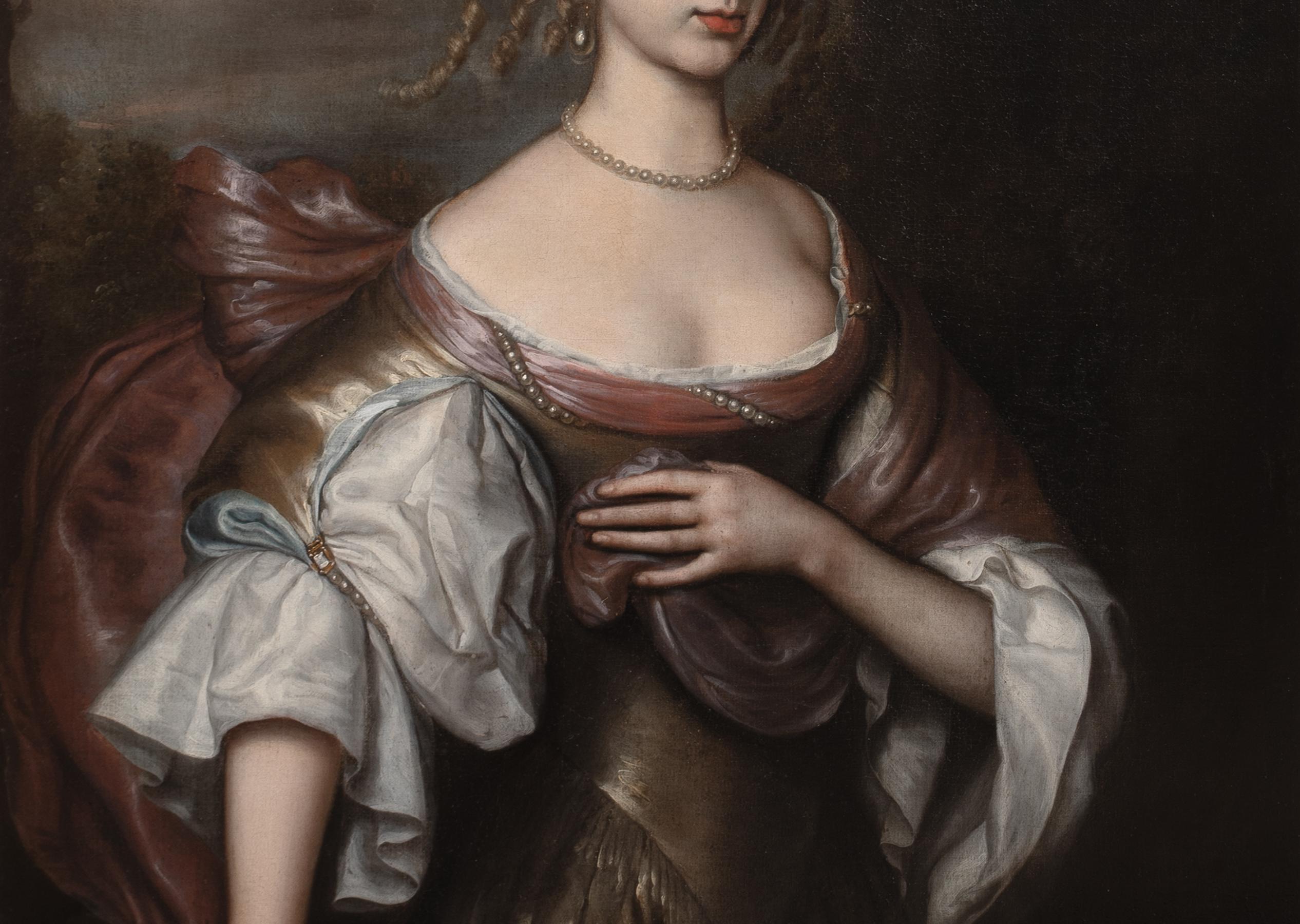 Portrait Of Lady Isobel Mackenzie, Countess of Seaforth (1636-1715) 17th Century For Sale 5