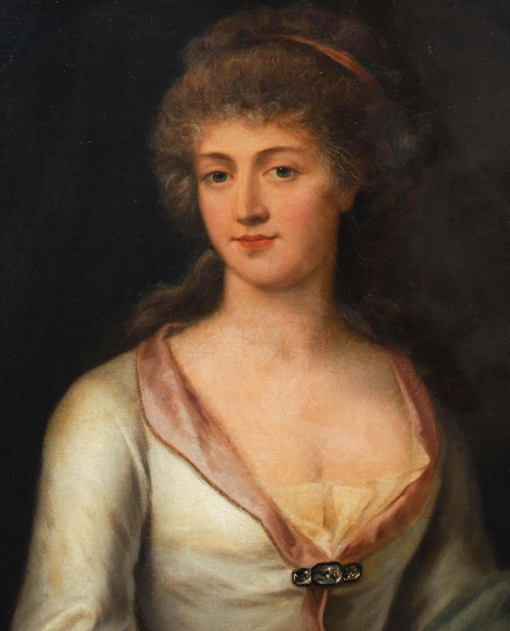 Ritratto di Lady Richardson, moglie di Sir James Richardson, 18°/19° secolo 3