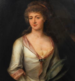 Portrait Of Lady Richardson, Wife of Sir James Richardson, 18th/19th Century