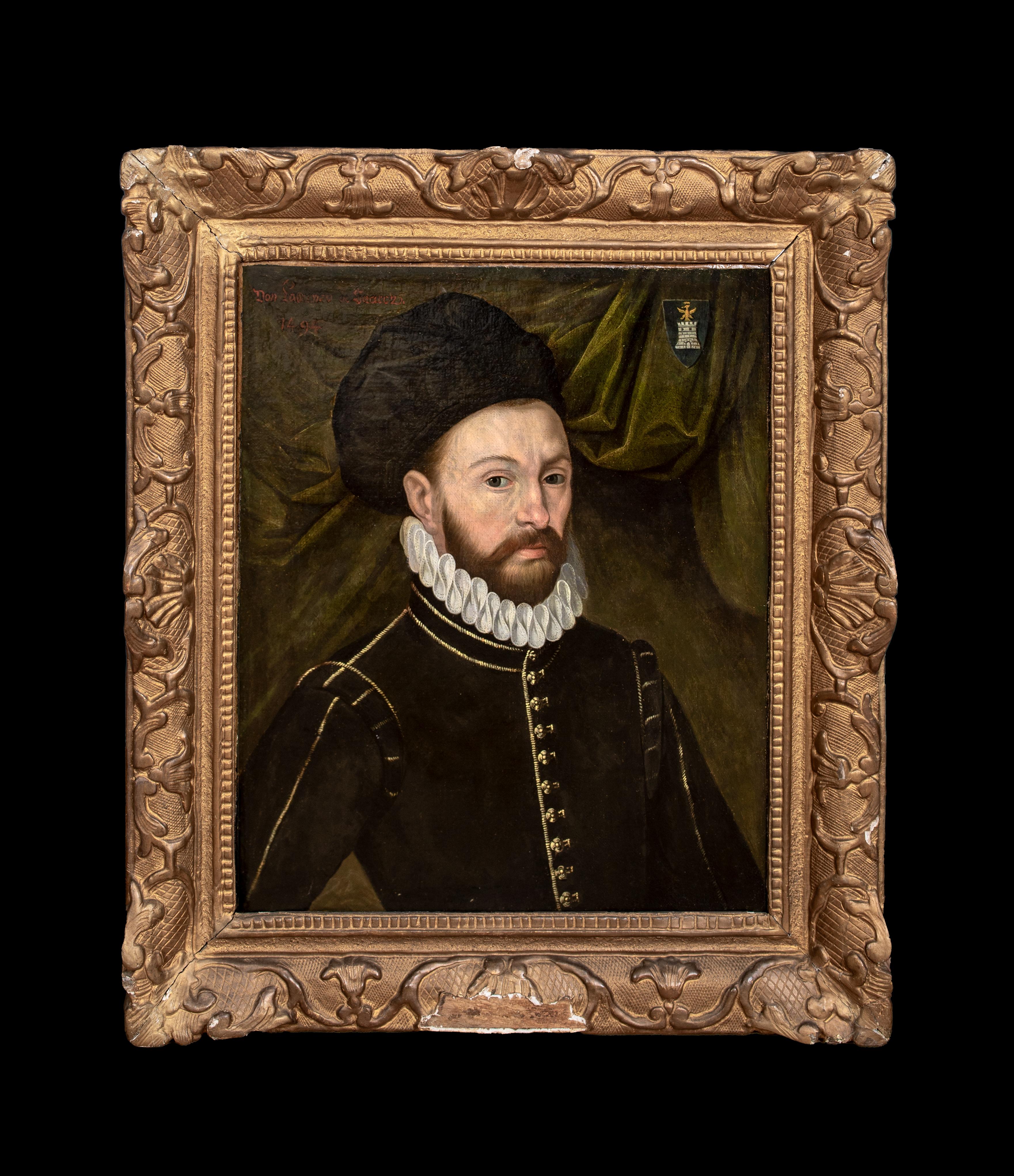 Ritratto di Lorenzo Suarez 5° Conte di Corona 16° secolo - Antoni Mor - Painting di Unknown
