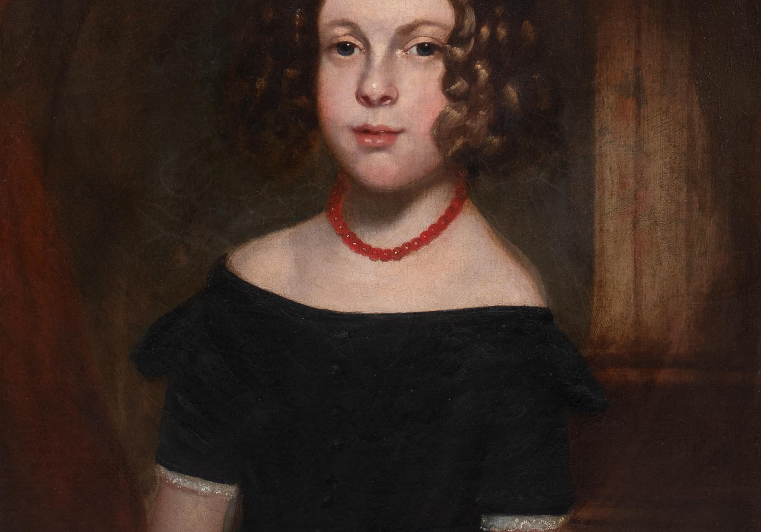 Portrait Of Louise Maria Bird (1845-1862), 19th Century   English School   For Sale 3