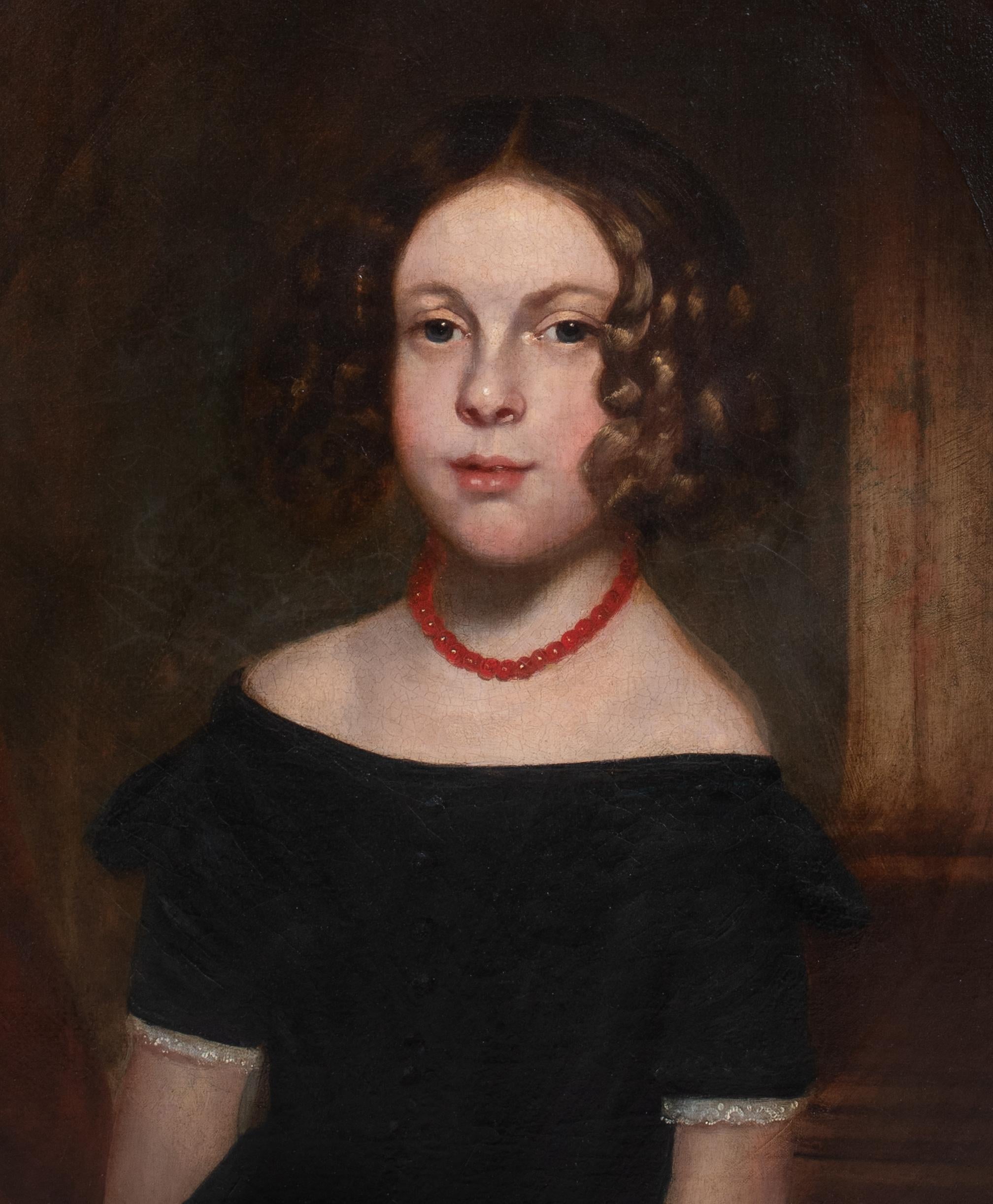 Portrait Of Louise Maria Bird (1845-1862), 19th Century   English School   For Sale 4