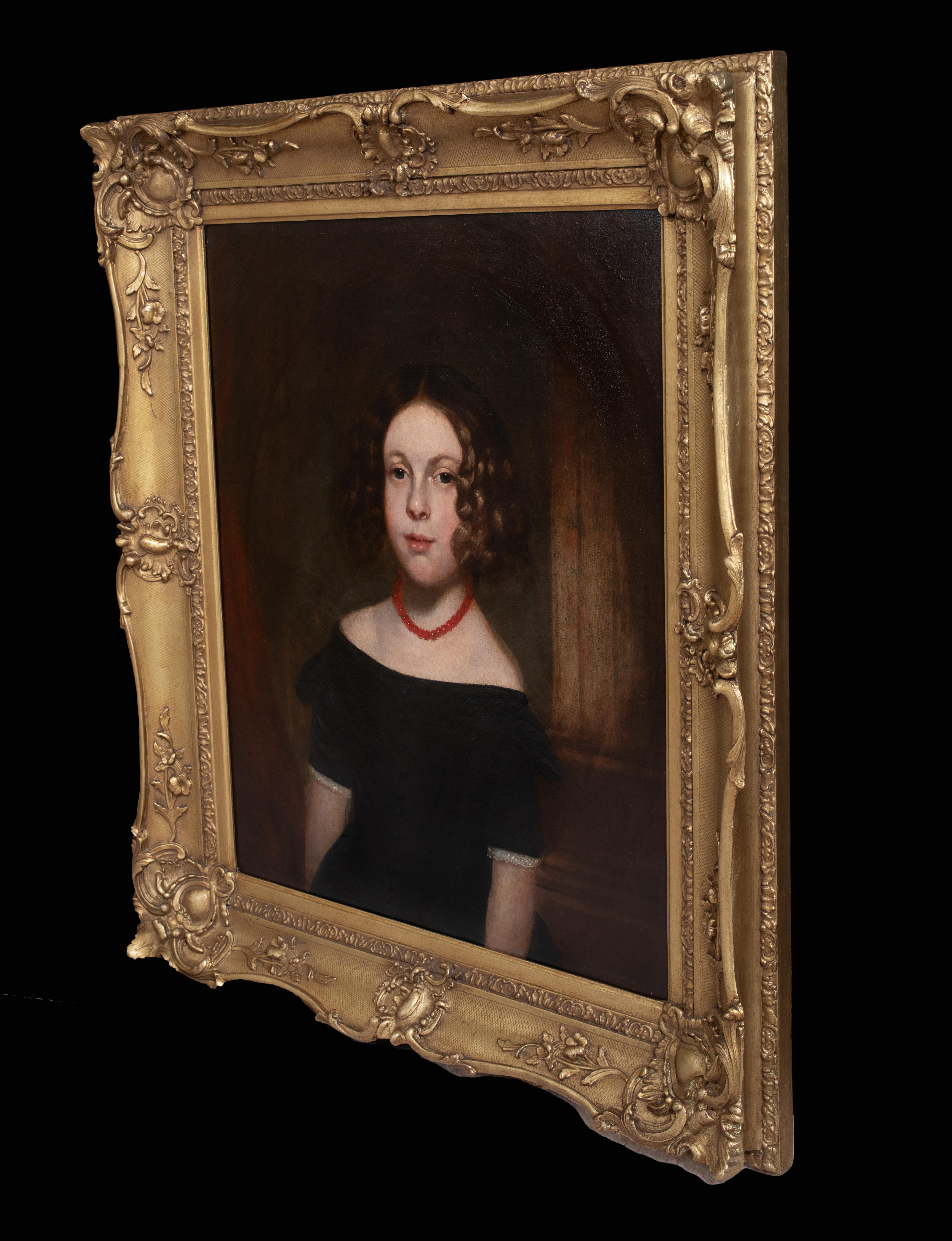 Portrait Of Louise Maria Bird (1845-1862), 19th Century   English School   For Sale 6