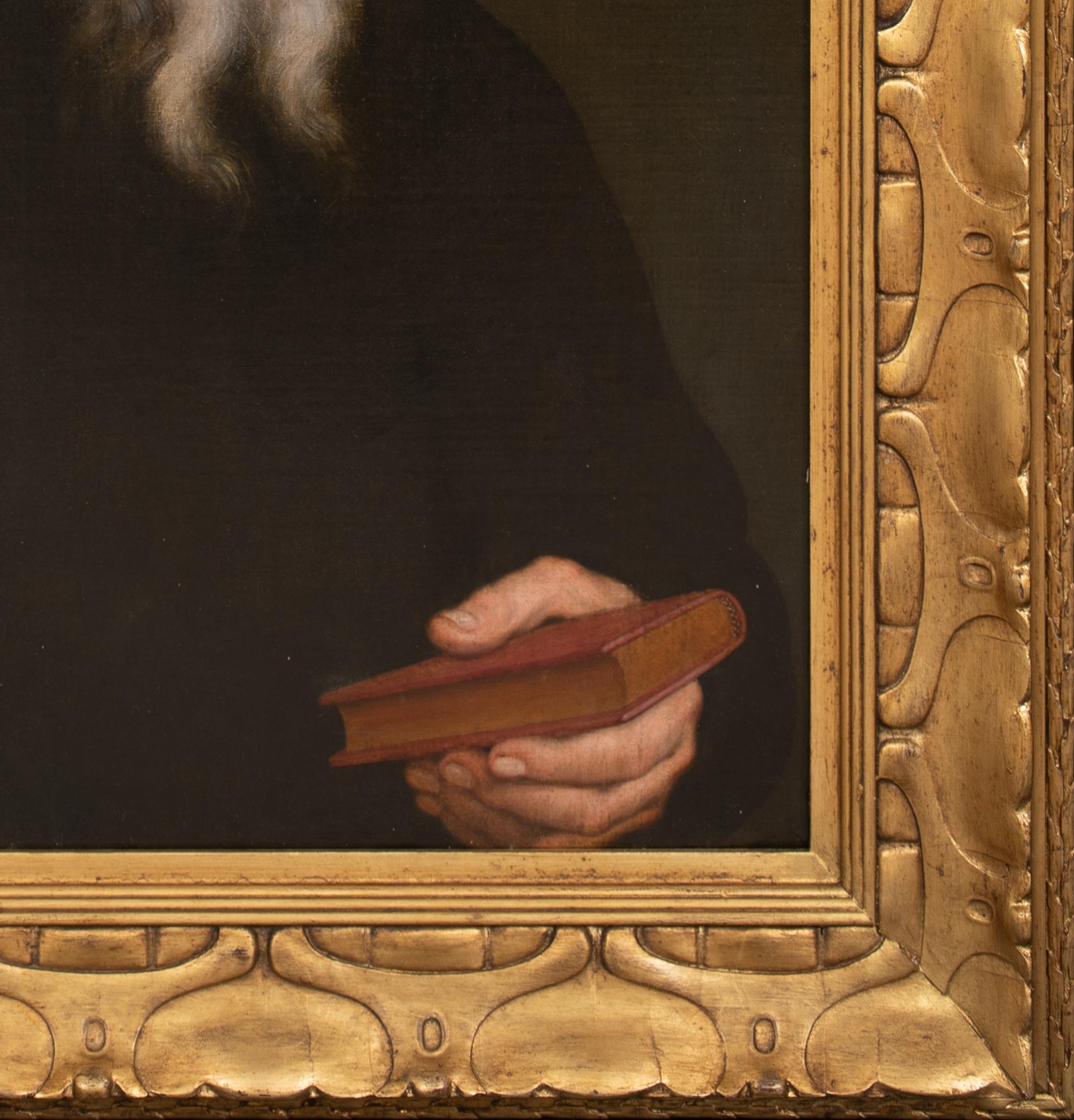 Portrait de Lucas Cranach l'Ancien (1472-1553), 16e siècle

L'école allemande de la Renaissance

Grand portrait de l'école allemande du XVIe siècle, identifié comme étant celui de Lucas Cranach l'Ancien, huile sur toile. Portrait en excellent état