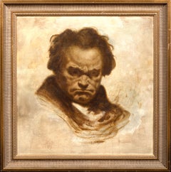 Portrait Of Ludwig Van Beethoven (1770-1827)