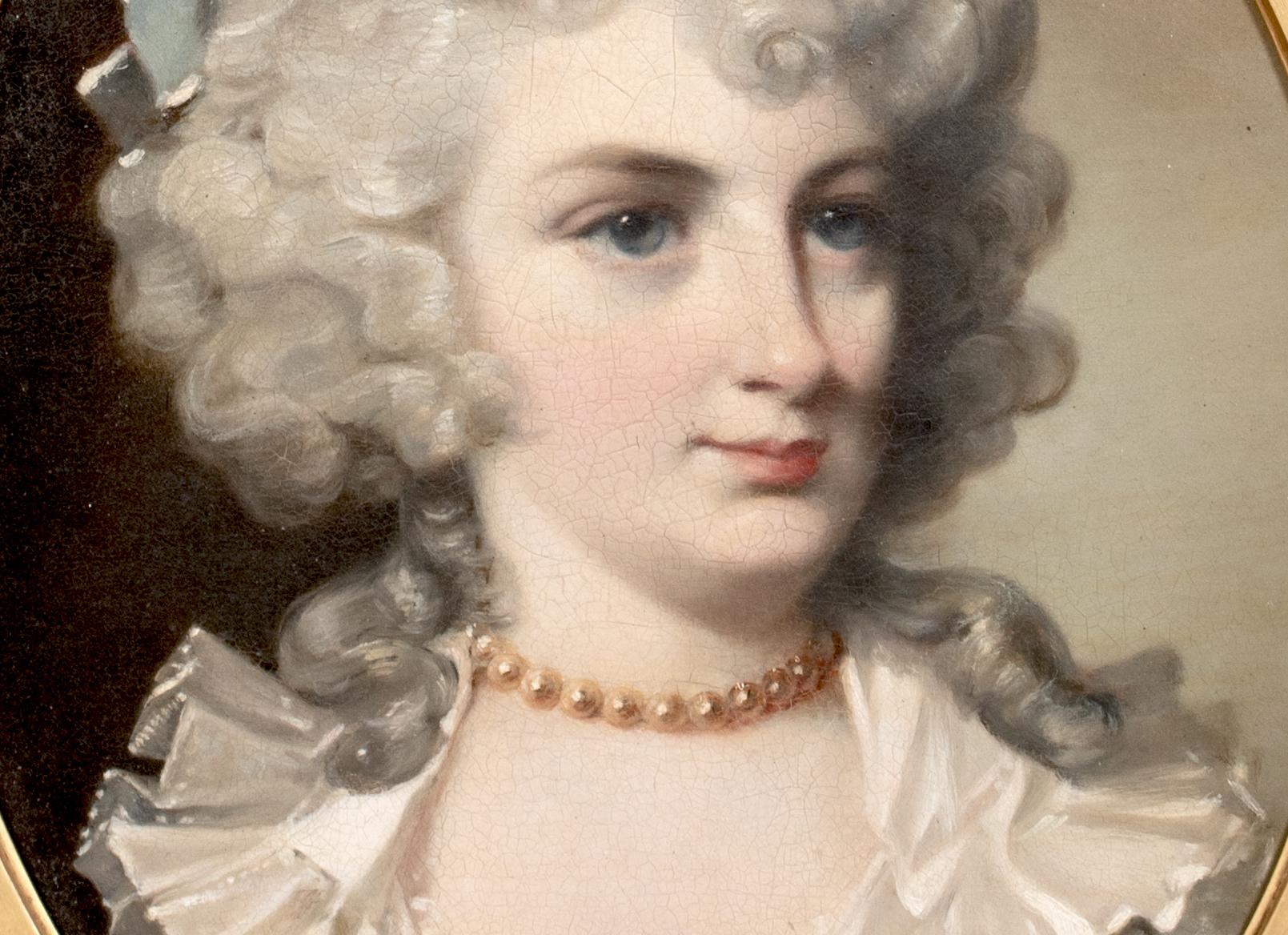Portrait Of Maria Walpole Duchess of Gloucester & Edinburgh (1736-1805) For Sale 6