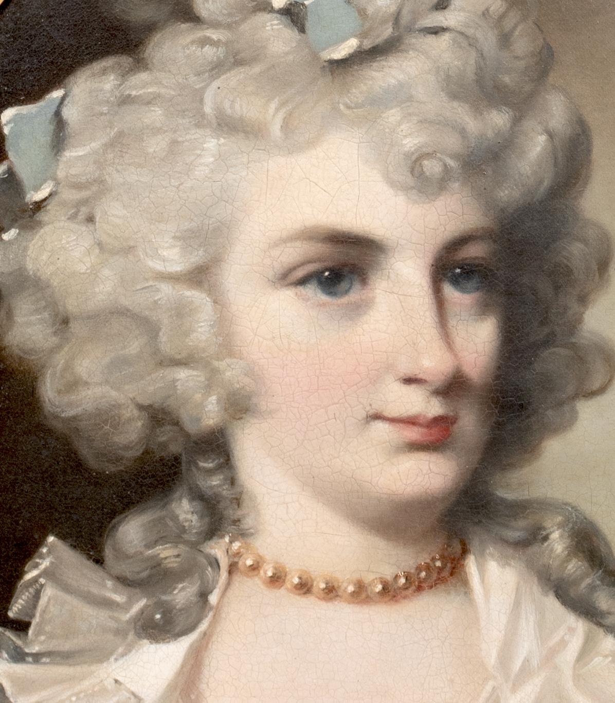 Portrait Of Maria Walpole Duchess of Gloucester & Edinburgh (1736-1805) For Sale 3