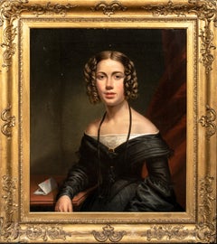 Portrait Of Mary Brown Forsyth (1810-1897)  Scottish School