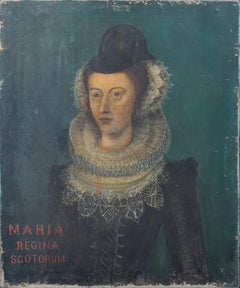 Portrait Of Mary Queen of Scots (1542-1587) English School
