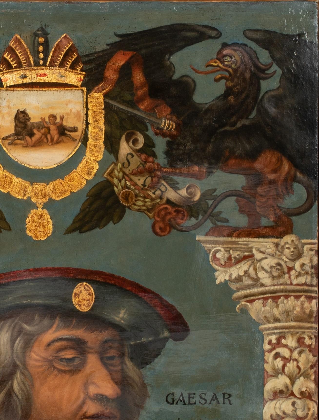 Porträt des Heiligen Römischen Kaisers Maximilian I. und Erzherzog von Österreich, 17. Jahrhundert im Angebot 2