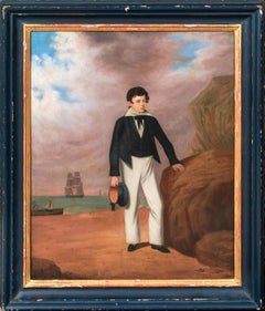 Porträt des Midshipman Horatio Nelson (1758-1805), 18. Jahrhunderts  Englische Schule 