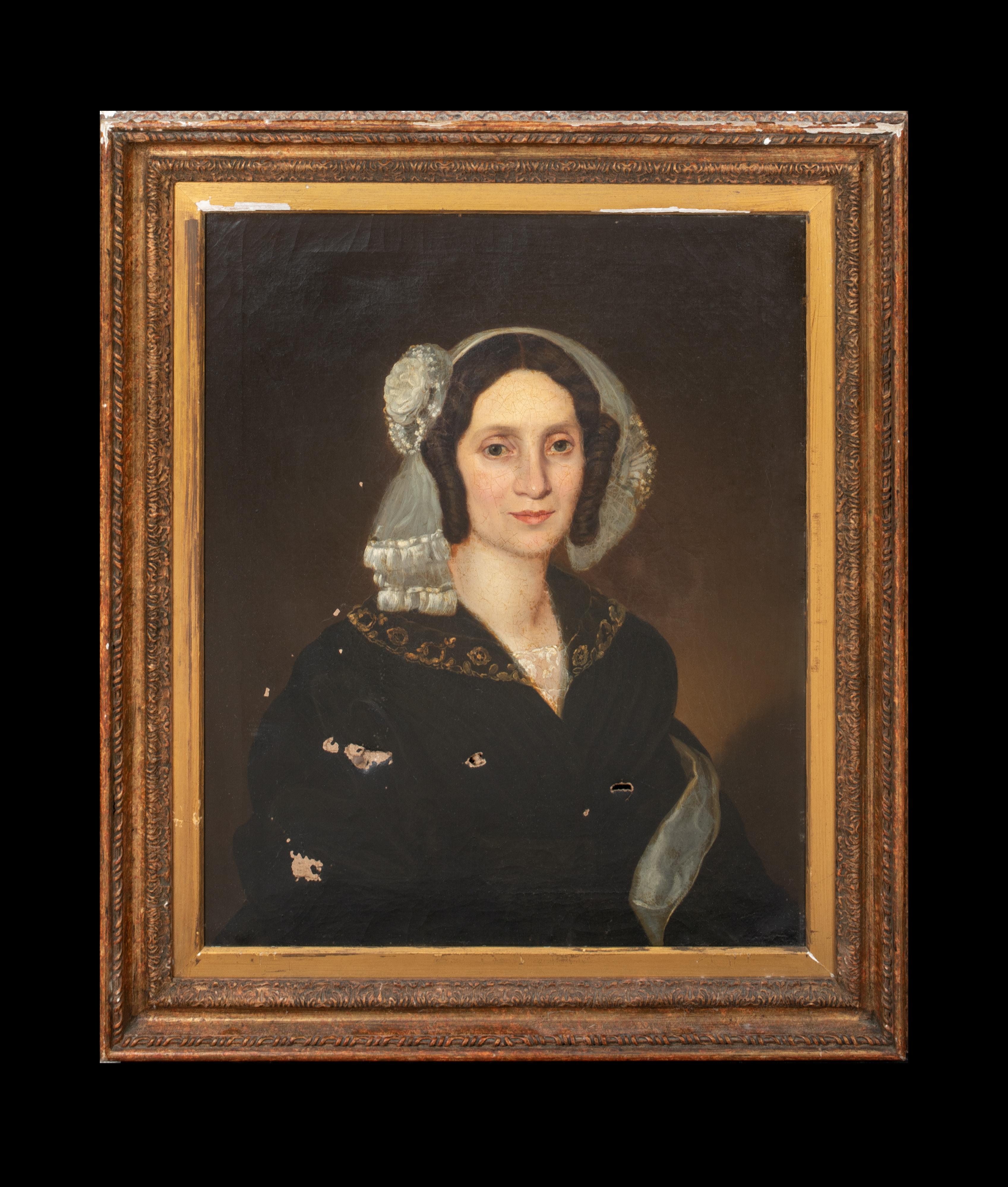 Ritratto di Miss Childress, Tennessee, USA, XIX secolo  Scuola americana - Painting di Unknown
