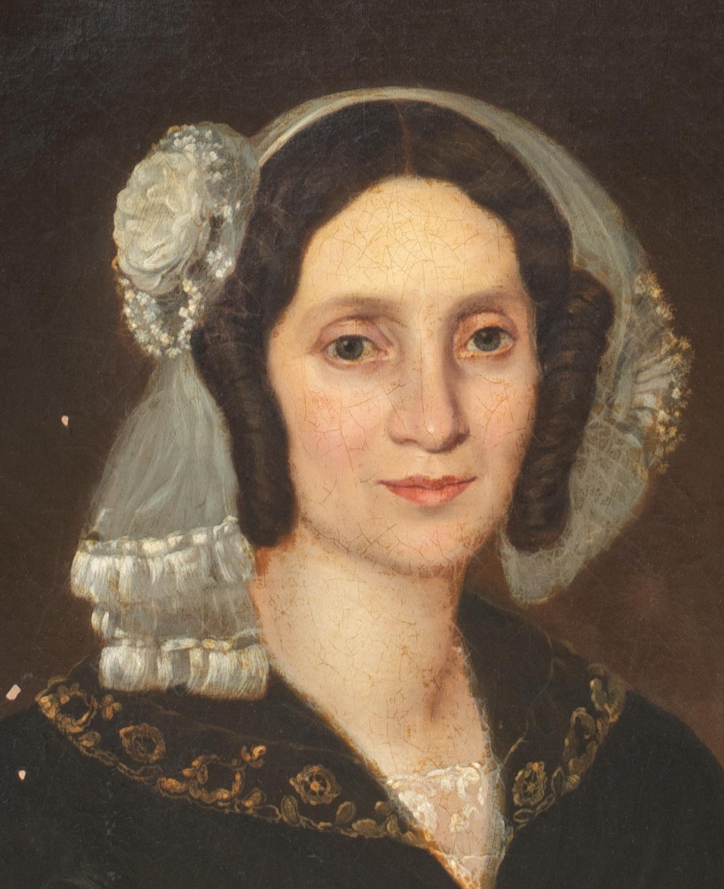 Ritratto di Miss Childress, Tennessee, USA, XIX secolo  Scuola americana 4