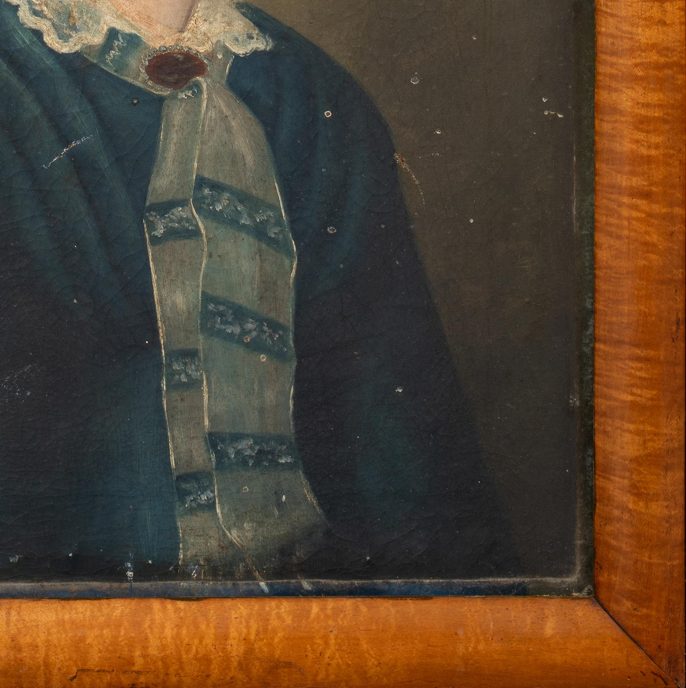 Portrait de Miss Quincy, Massachusetts, États-Unis, XIXe siècle

École américaine

Grand portrait d'une 