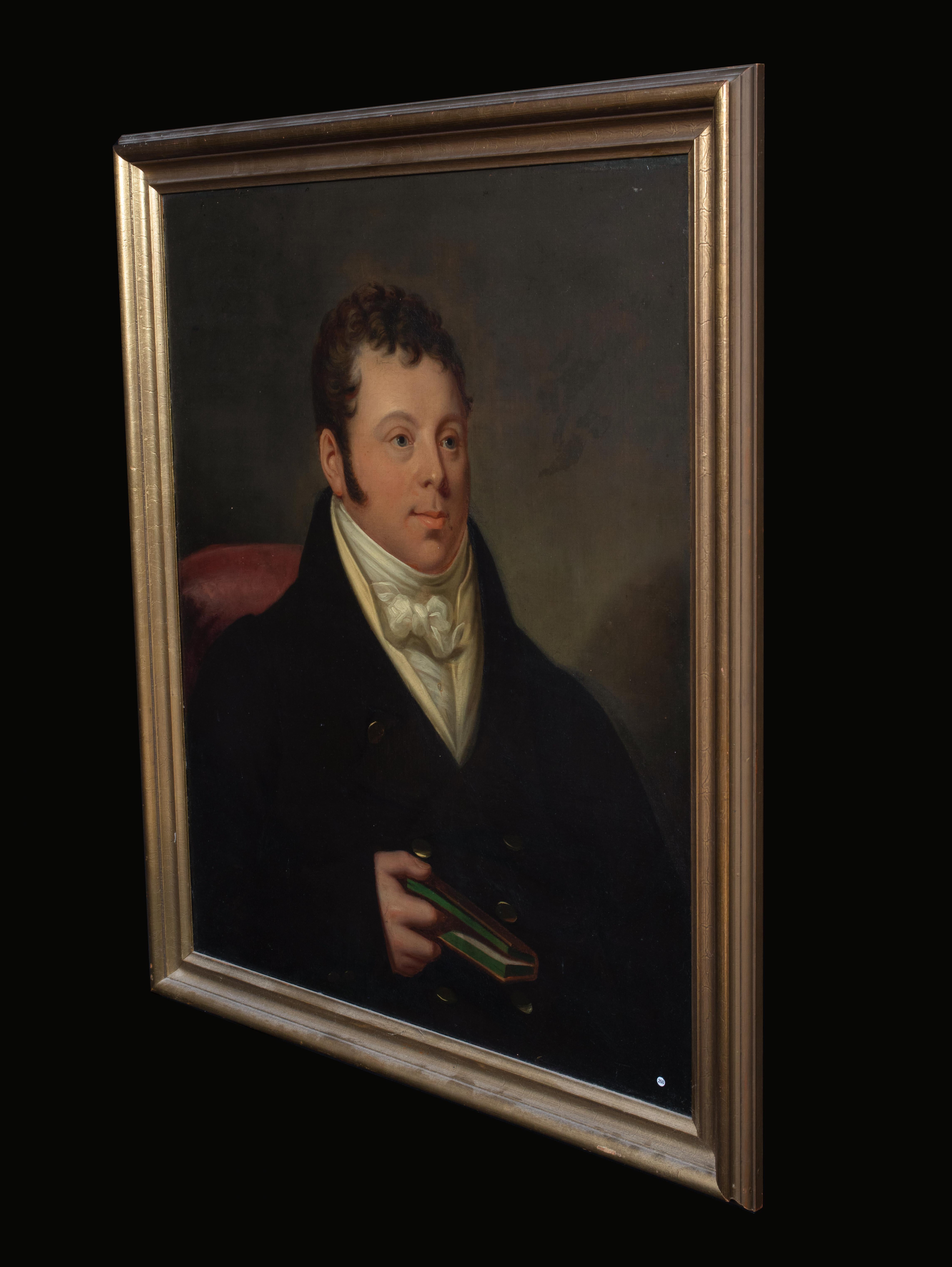 Portrait Of Mr Edward Dyer, Kasauli Whiskey Distillery, 19th Century For Sale 2