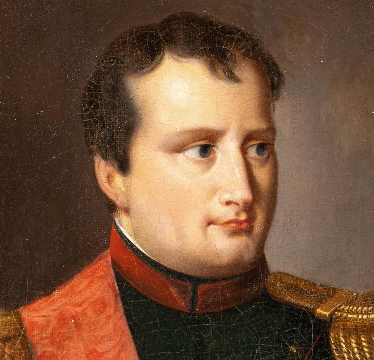 Portrait of Napoleon Bonaparte (1760-1821), 19th century  French School  2