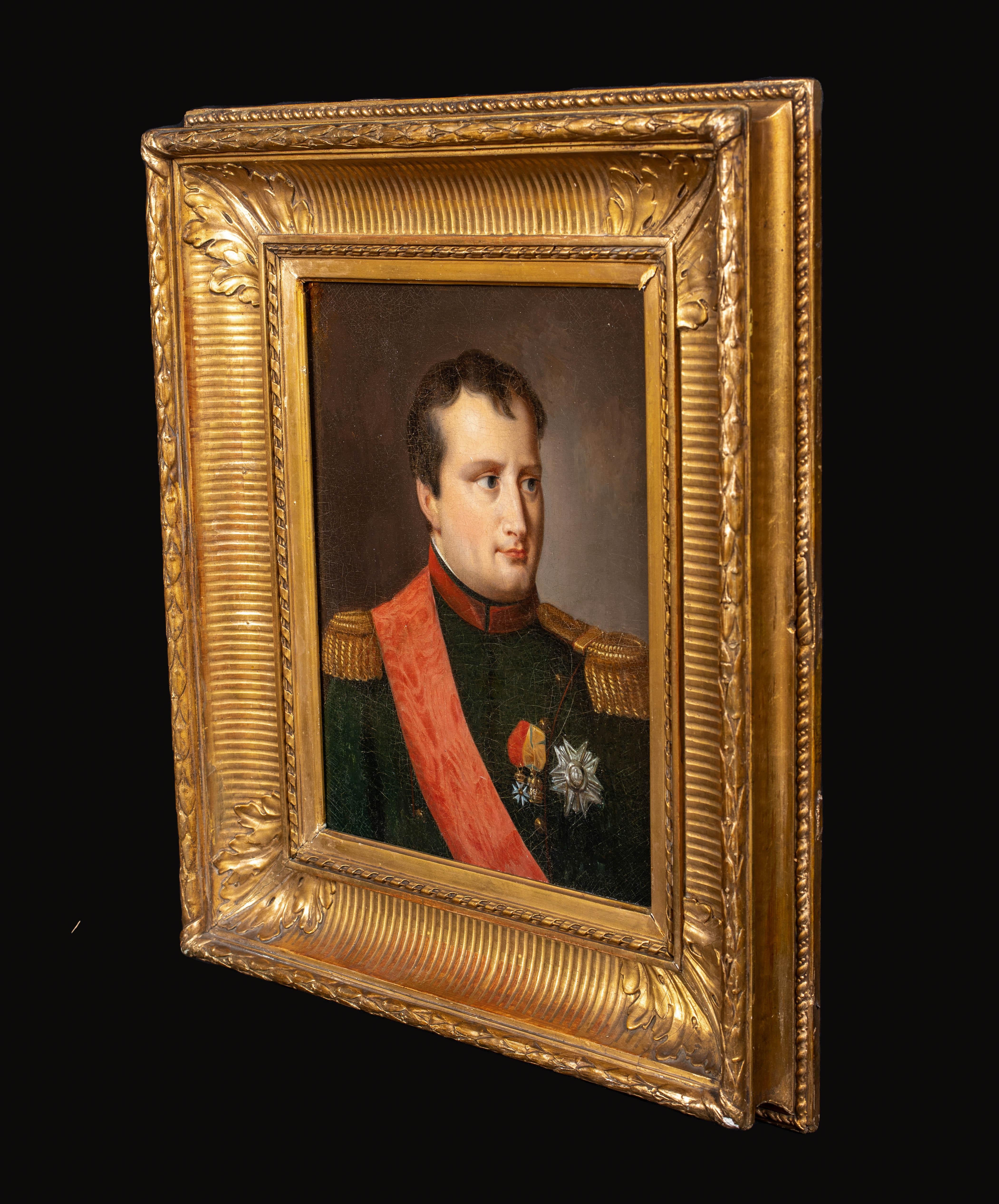 Portrait of Napoleon Bonaparte (1760-1821), 19th century  French School  3