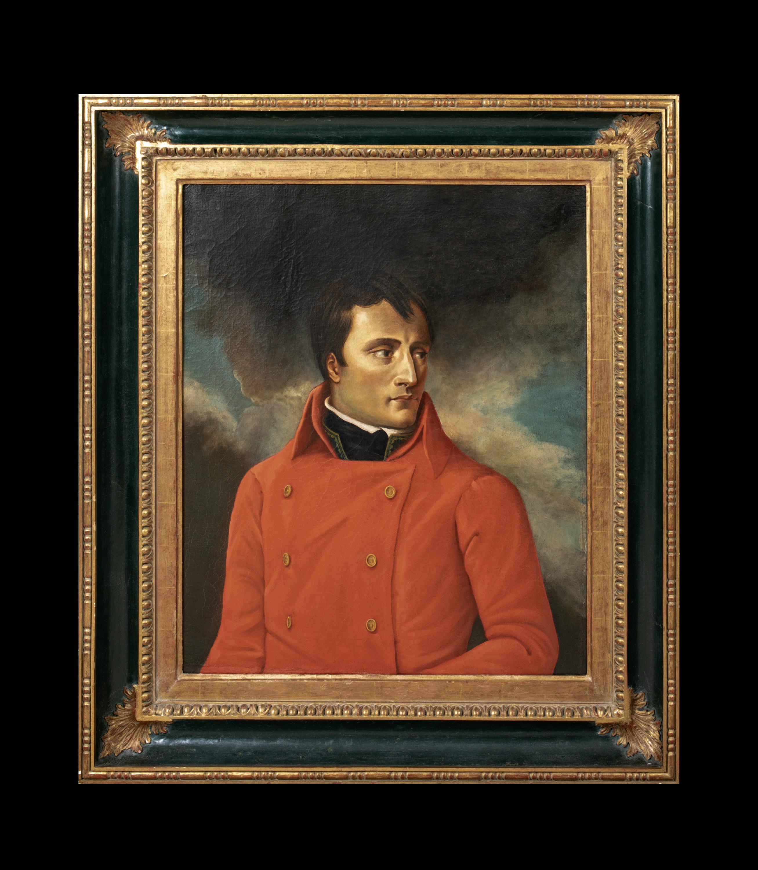 Porträt von Napoleon Bonaparte (1769-1821) als Erster Konsul, 19. Jahrhundert – Painting von Unknown