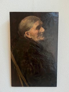 Portrait of old woman