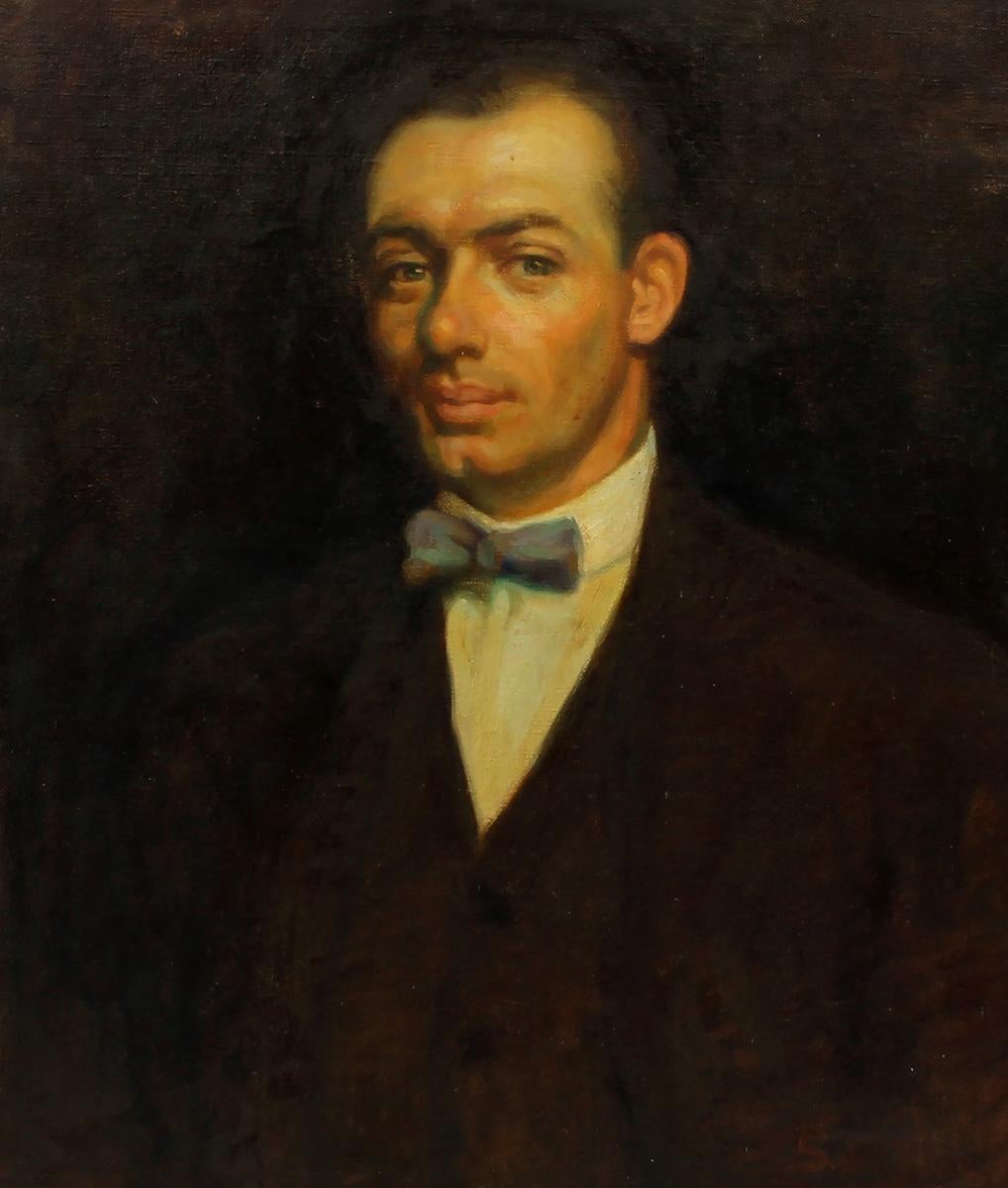 Portrait of P.H. Shepherd  - Painting by Unknown
