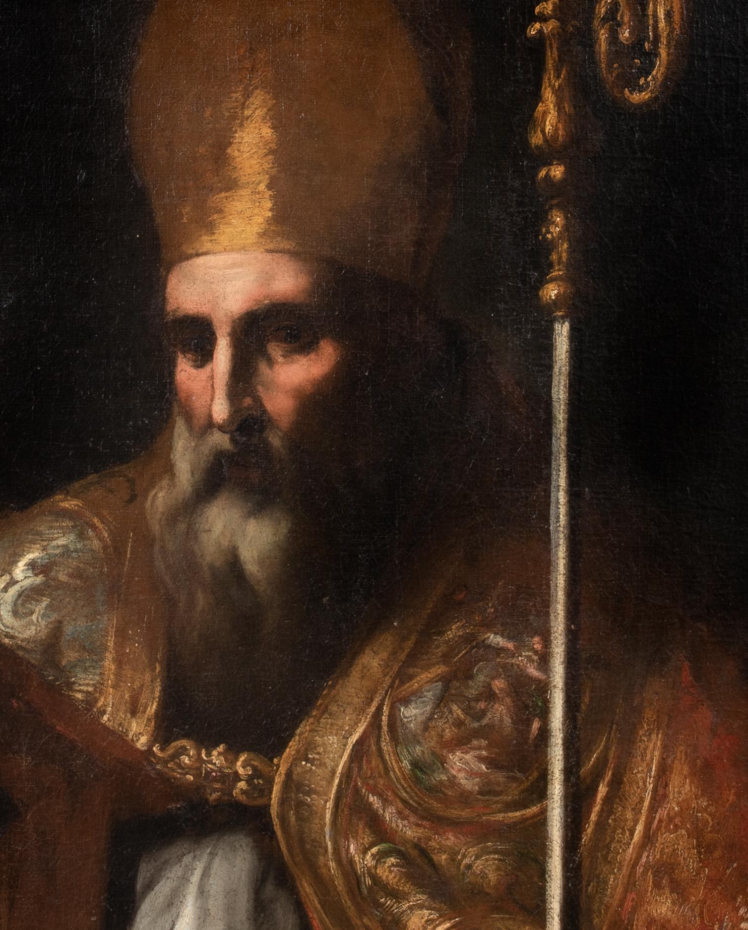 Portrait Of Pope Leo I The Great, Bishop Of Rome (400-461), 17th Century  5