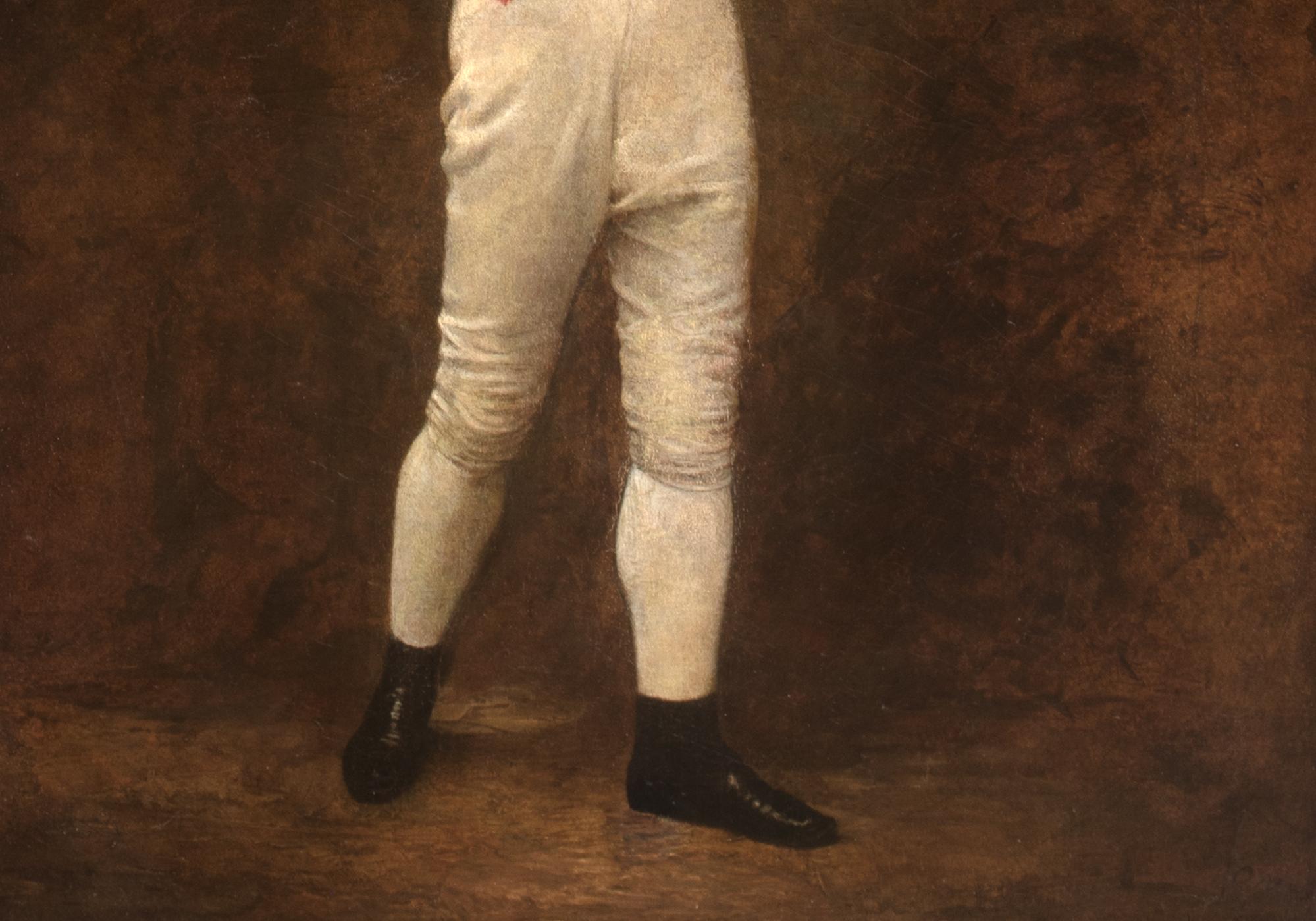 Retrato del púgil Tom Sayers (1826-1865), Siglo XIX  English School 1