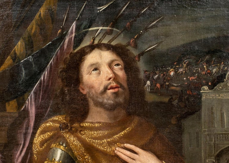 File:'Saint Louis, King of France', painting by the Master of