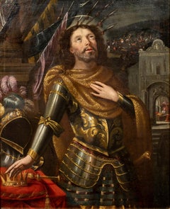 Portrait Of Saint Louis IX, King of France (1214-1270), 16th Century