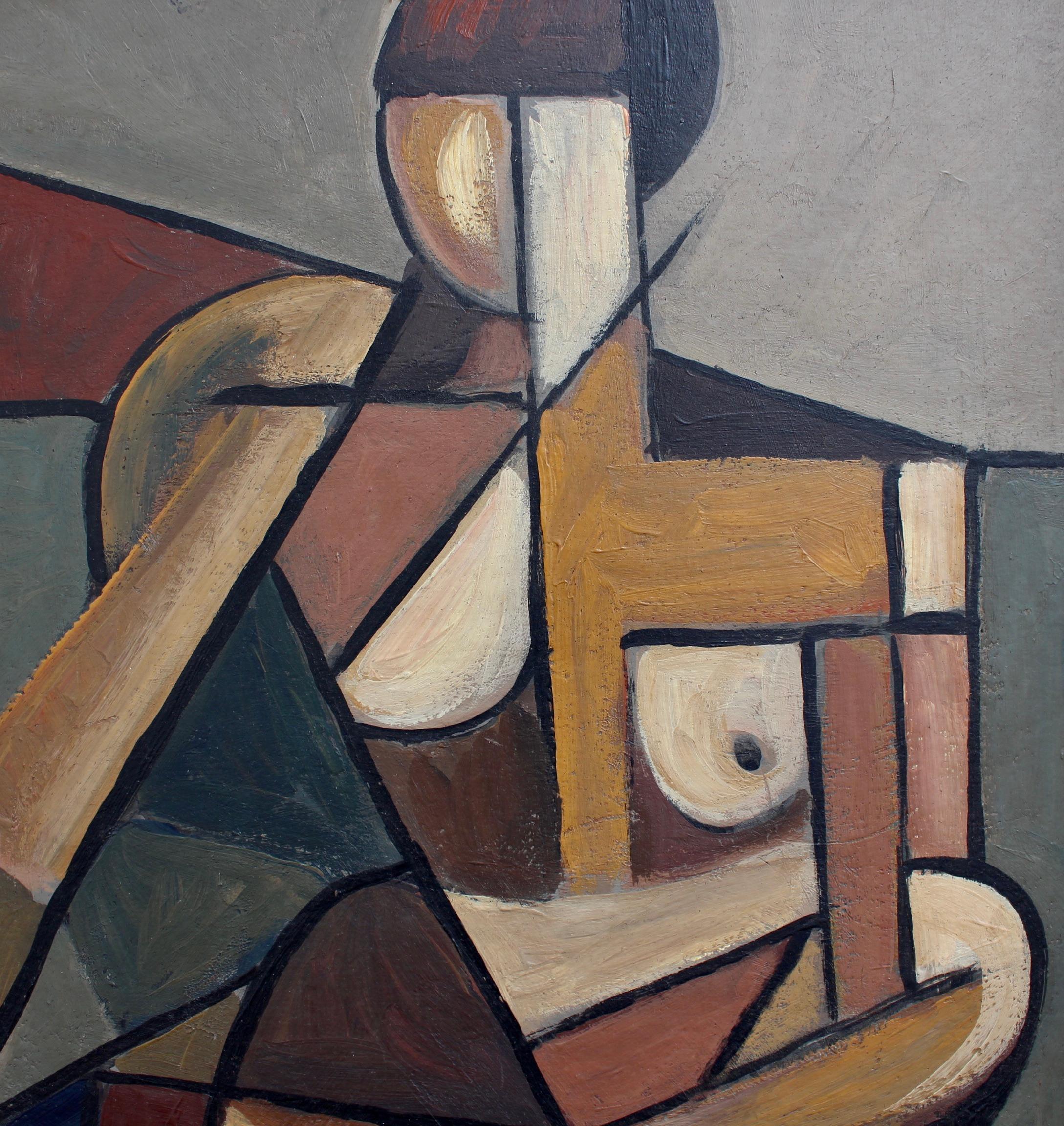 'Portrait of Seated Nude', Berlin School  1