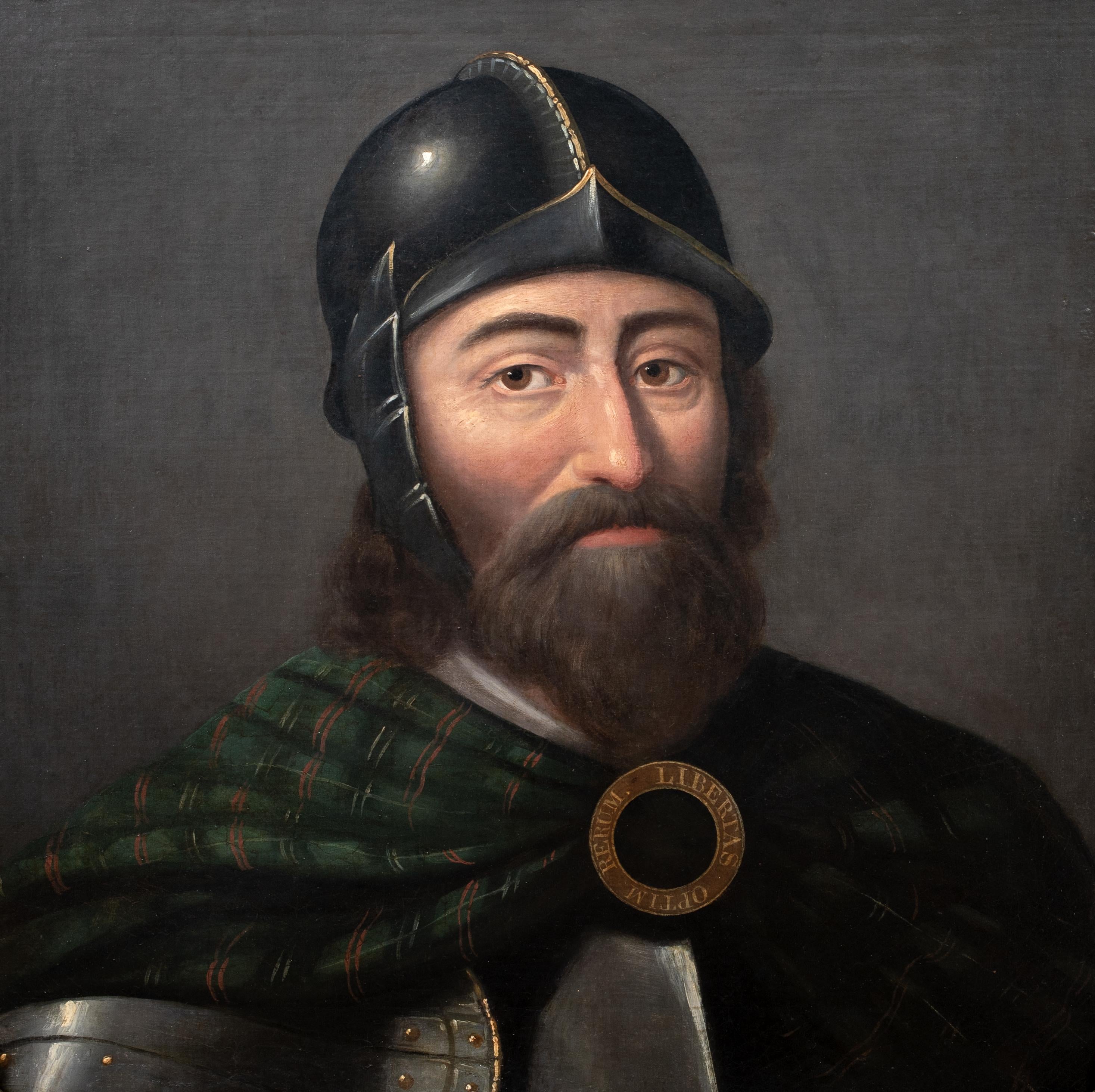 Portrait de Sir William Williams (1270-1305), XVIIe siècle École italienne - Noir Portrait Painting par Unknown