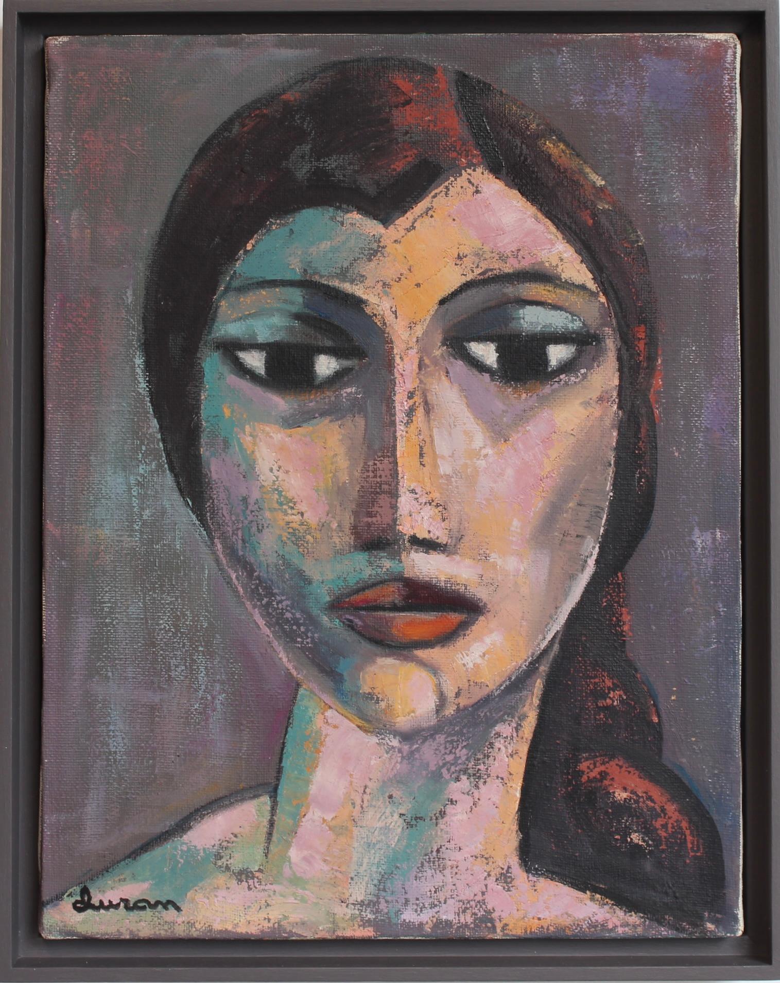 Portrait Painting Unknown - Portrait d'une Espagnole