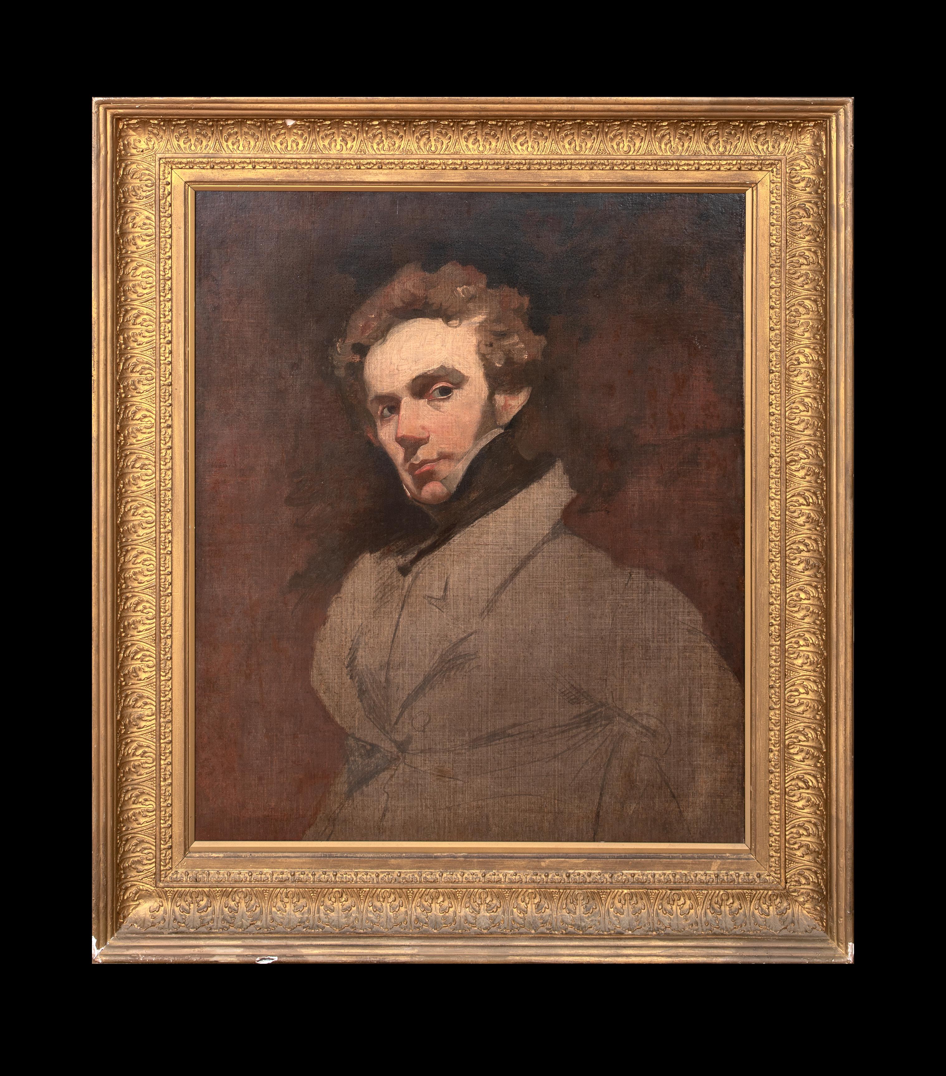 Portrait Of Søren Kierkegaard (1813-1855), 19th Century  European School - Painting by Unknown