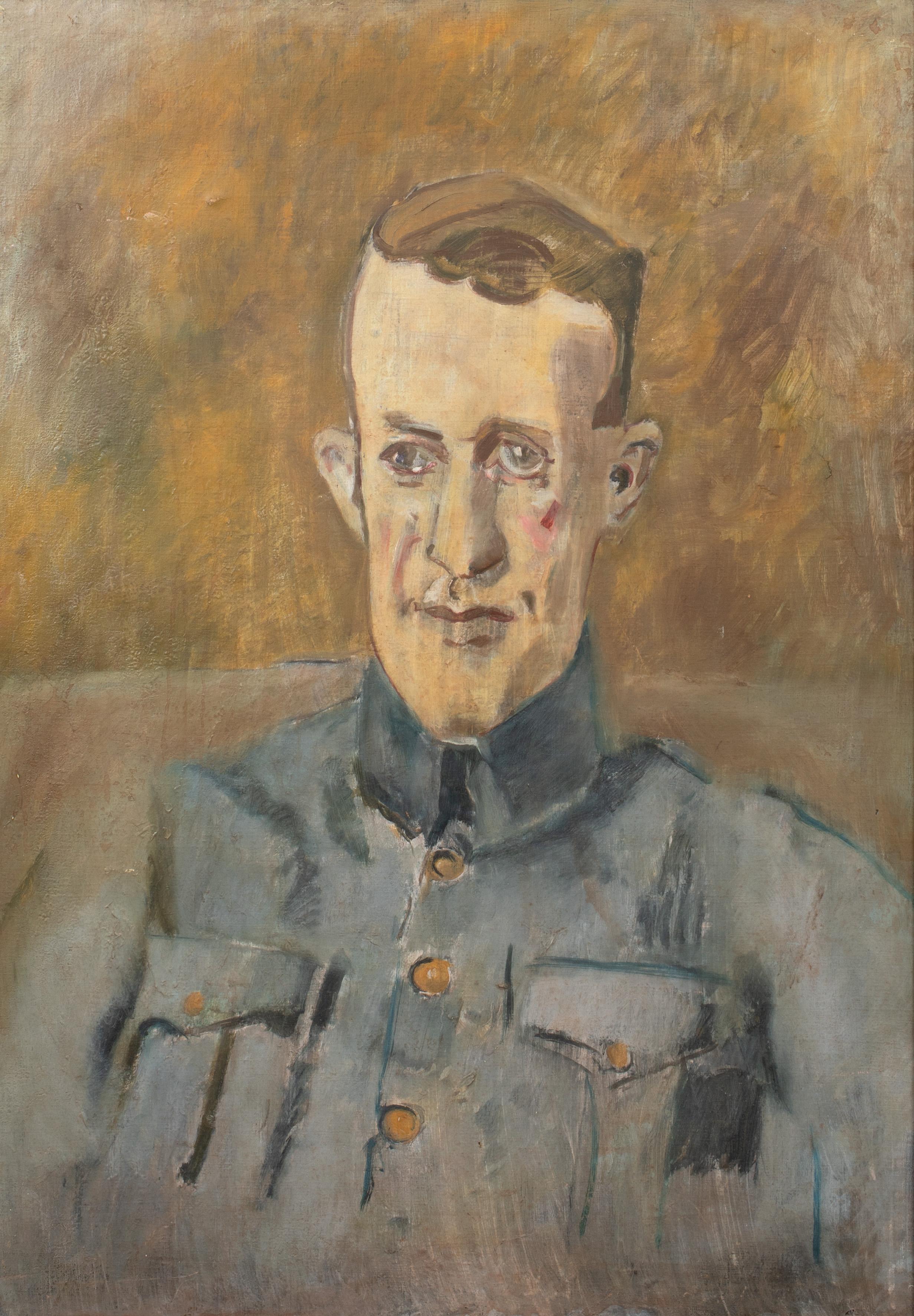 Portrait of T. E. Lawrence (1888-1935), painted circa 1929

attributed to Augustus JOHN (1878-1961)

Stock Photo: 866-15382 Portrait of T.E. Lawrence as Aircraftman Shaw. Augustus John (1878-1961). Oil on canvas. Painted circa 1923. 39 x 29in. T.E.