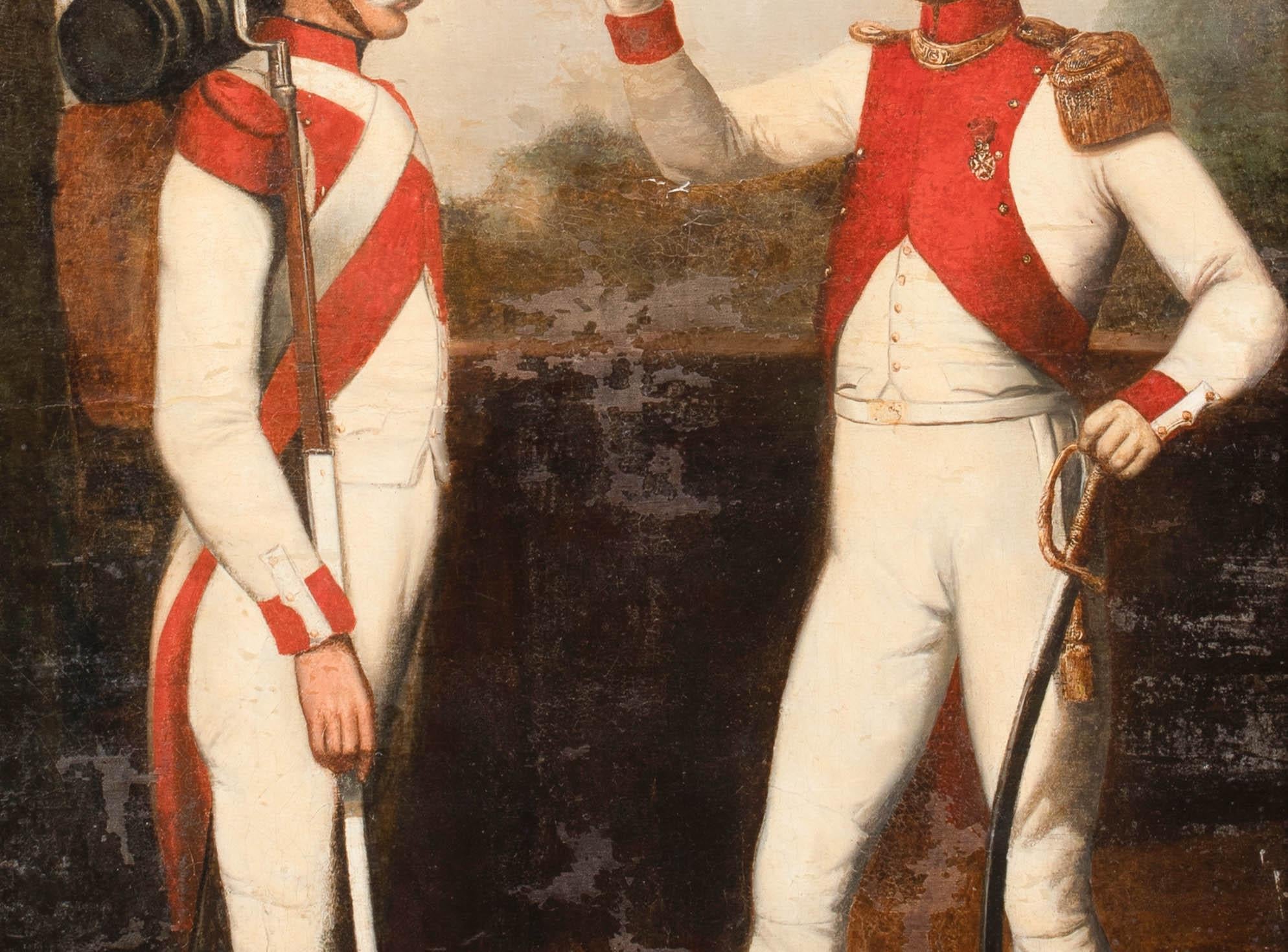 Portrait du régiment de Grenade à 3 pieds, garde impériale de Napoléon en vente 2