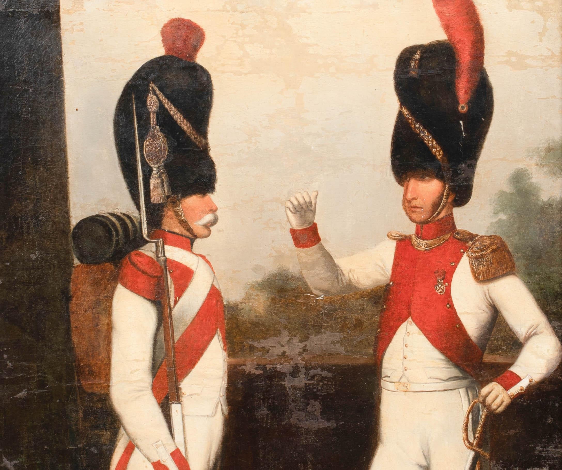 Portrait Of The 3rd Foot Grenadier Regiment, Napoleon's Imperial Guard For Sale 3