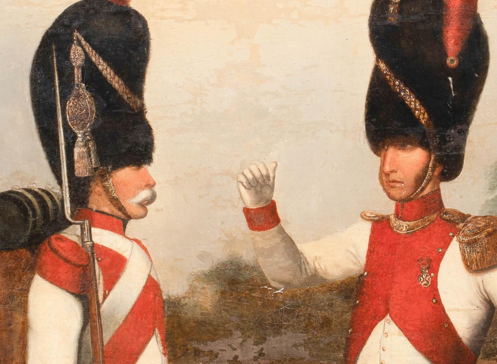 Portrait Of The 3rd Foot Grenadier Regiment, Napoleon's Imperial Guard For Sale 4