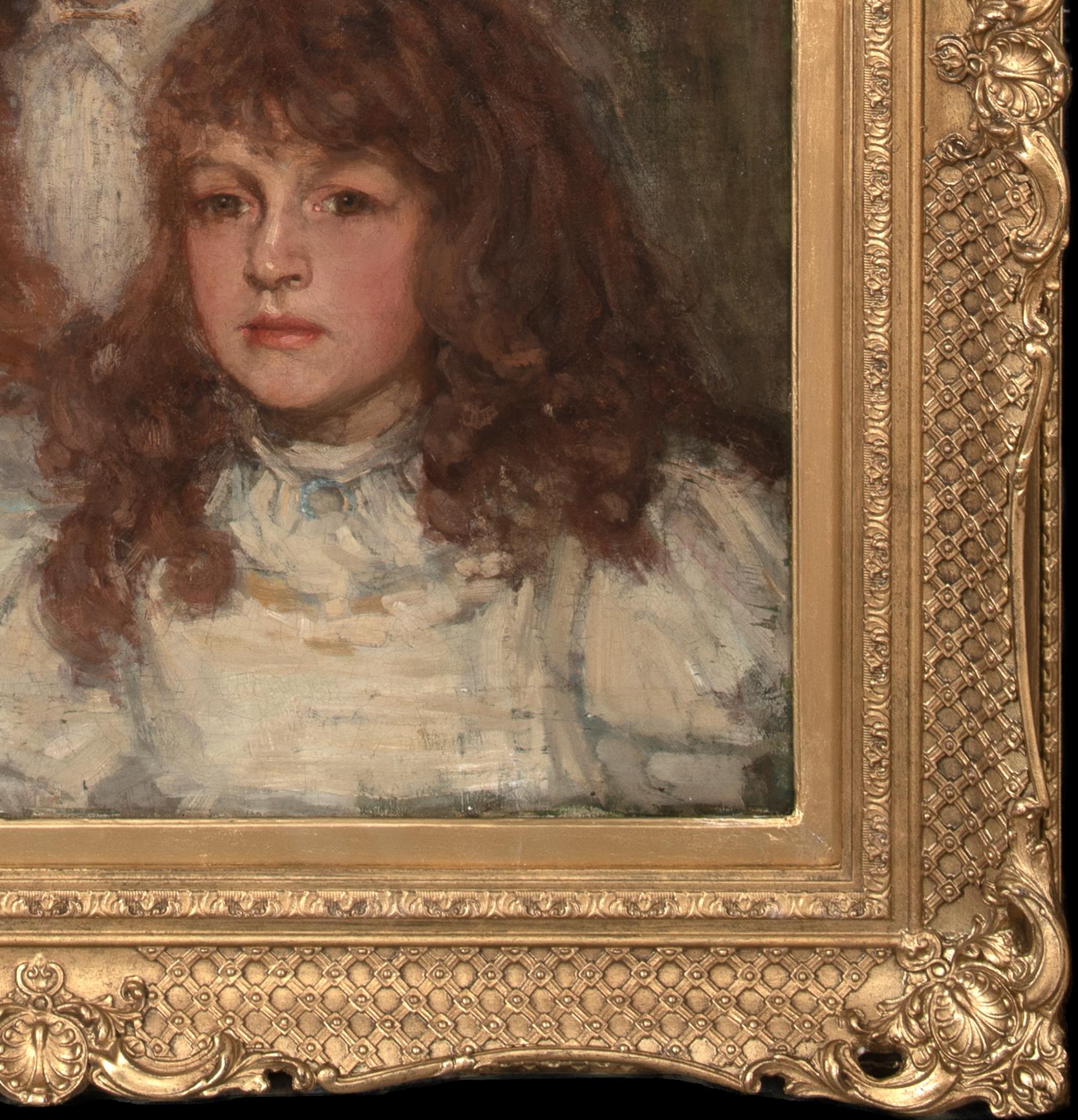 Portrait Of The Guinness Sisters, dated 1894

circle of James Abbott McNeill Whistler (1834-1903)

Signed with a rose symbol

Large 19th Century Irish portrait of The Guinness Sisters, oil on canvas signed with a rose symbol. Beautiful portrait of