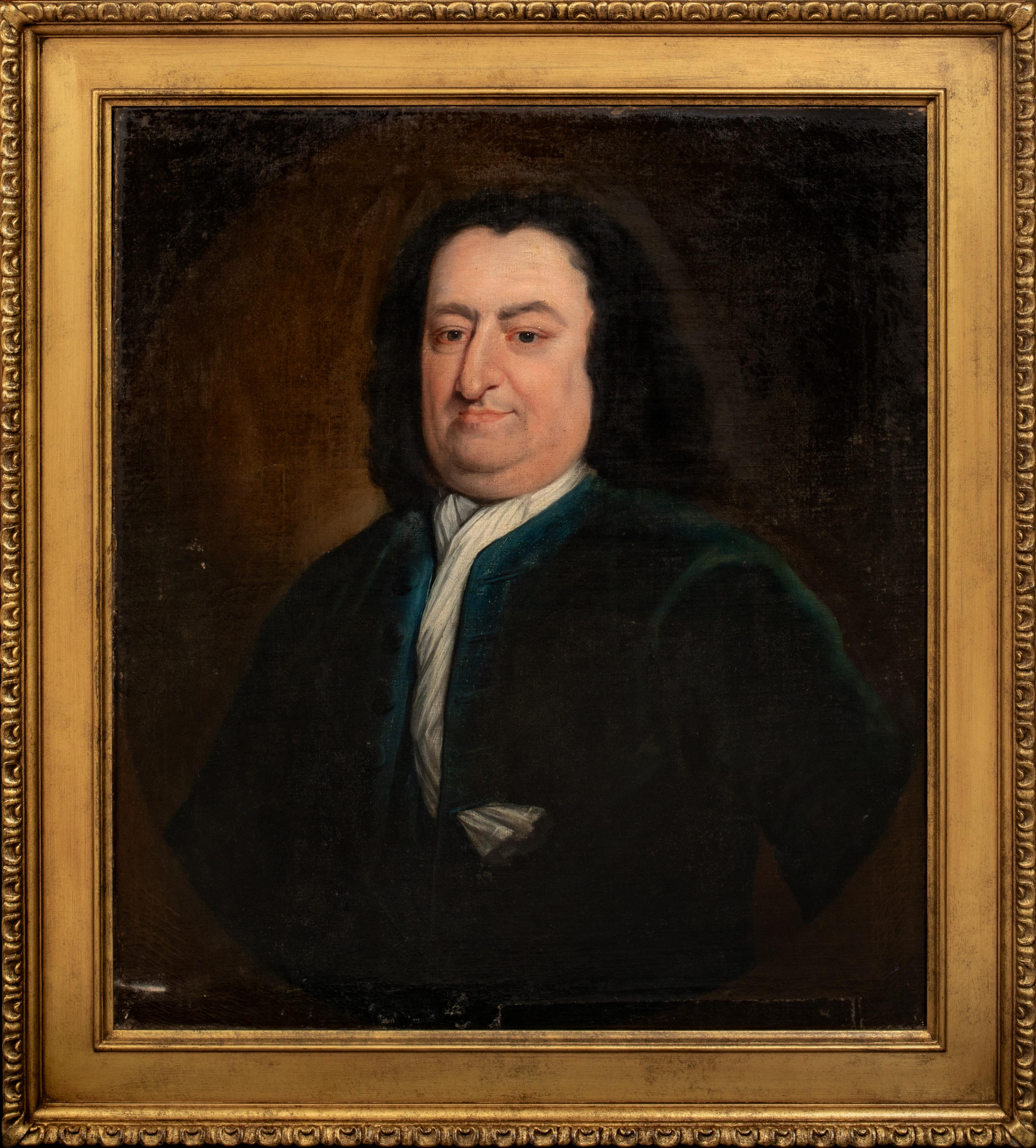 Portrait Painting Unknown - Portrait de William Beekman de New York, 18e siècle   École américaine